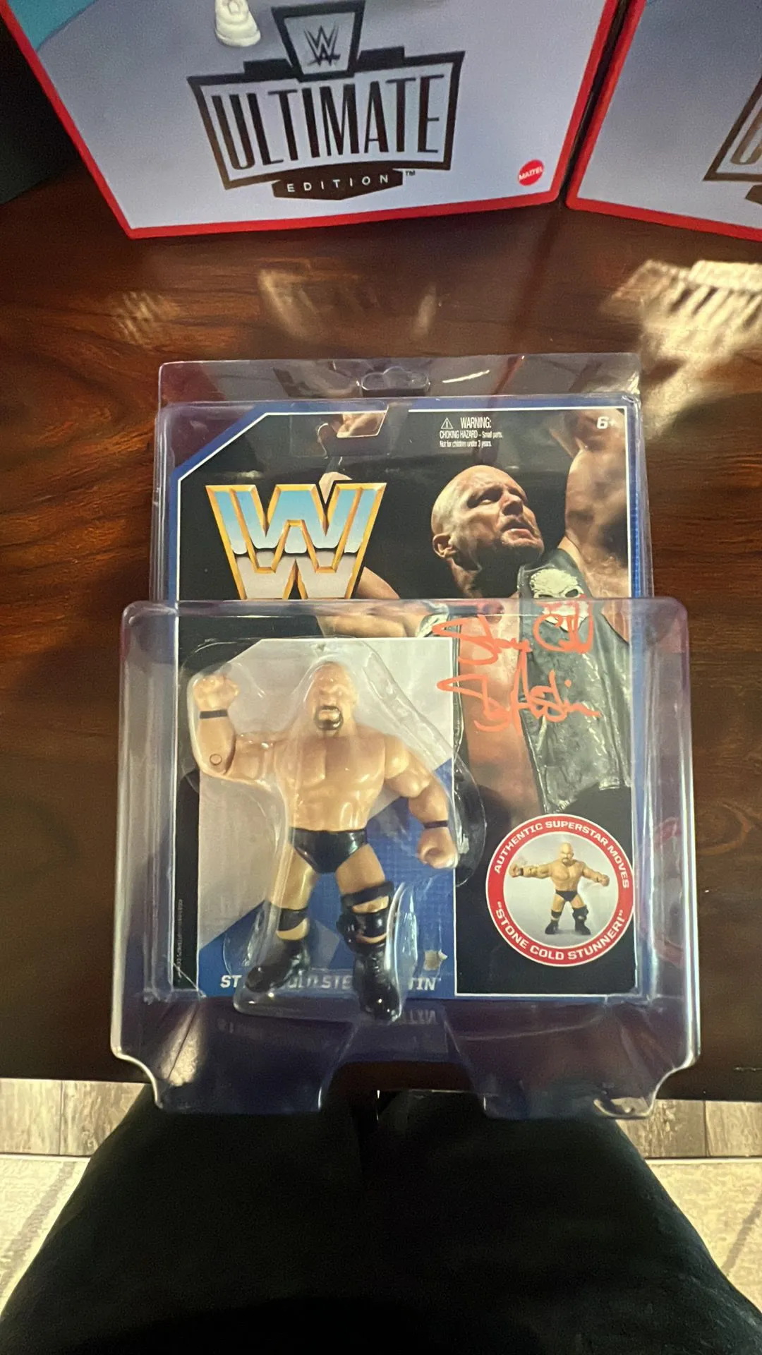 Product image for Stone Cold Autographed Retro