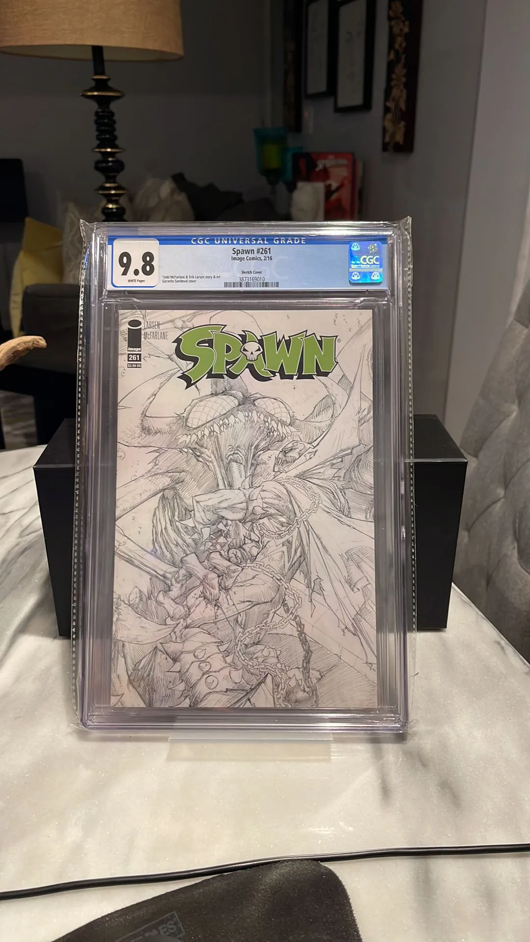 Product image for Spawn #261 CGC 9.8 Image Comics 2016 Todd McFarlane Sketch Cover