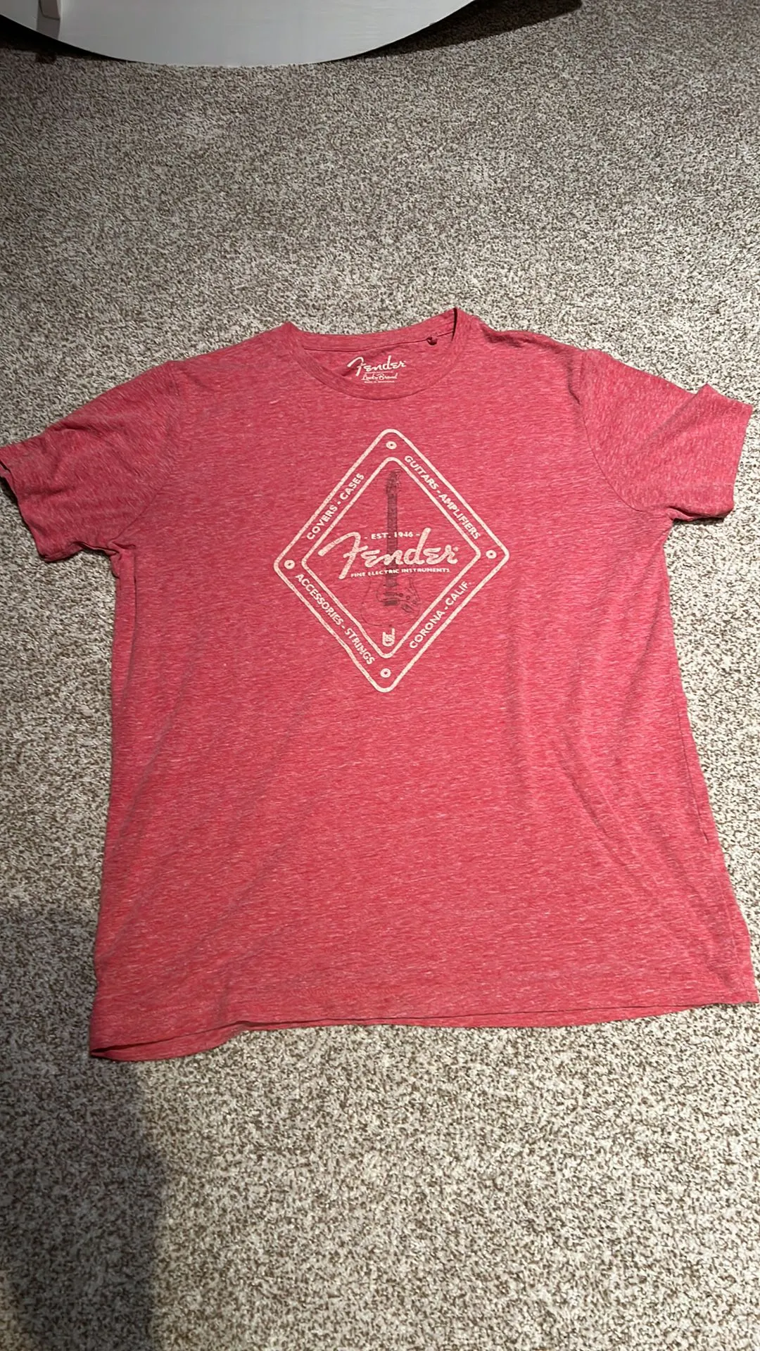 Product image for Men’s lucky brand fender tee shirt size large