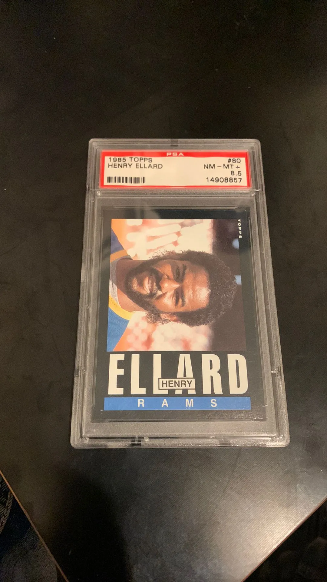 Product image for 1985 Topps Henry Ellard #80 Rookie
