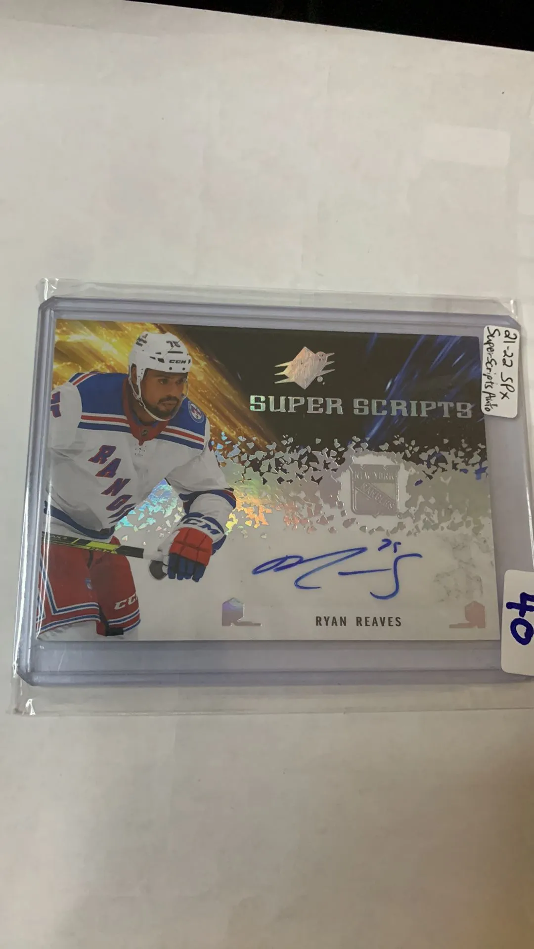 Product image for SPx Super Scripts auto RYAN REAVES