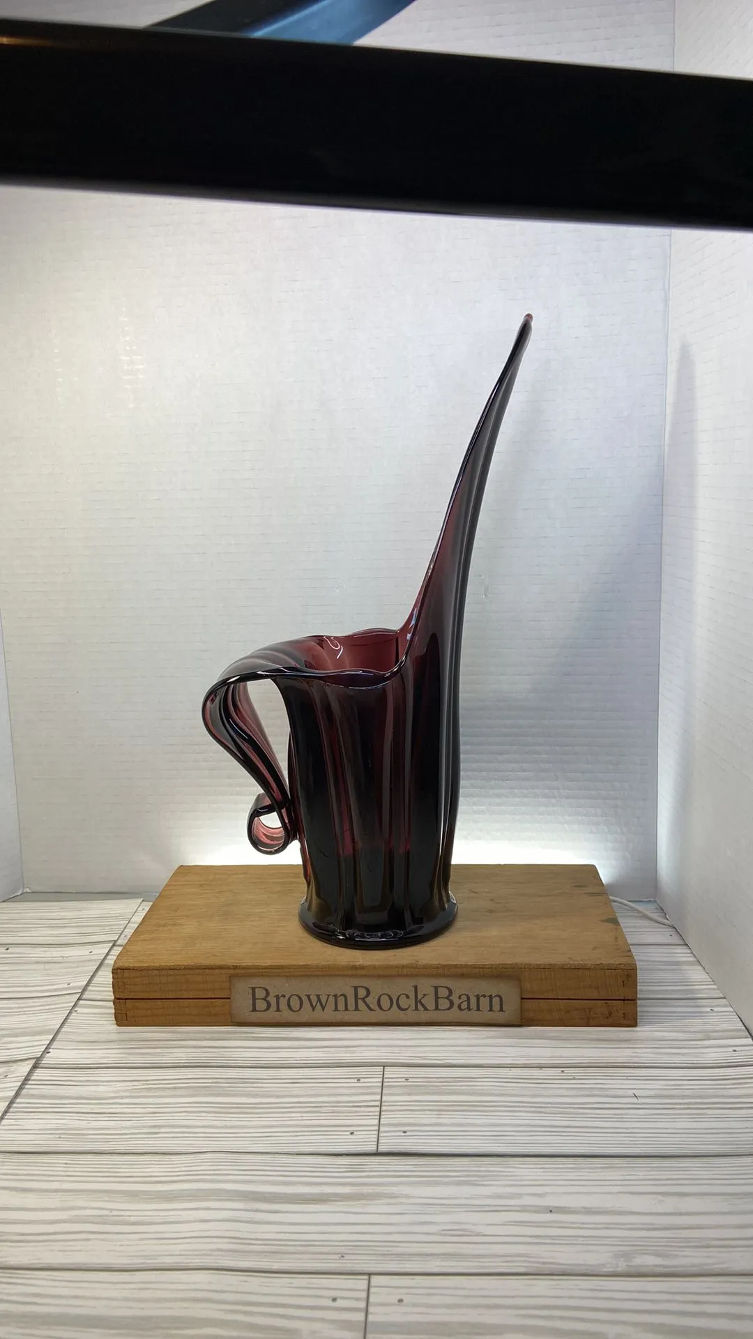 Product image for LE Smith, amethyst glass