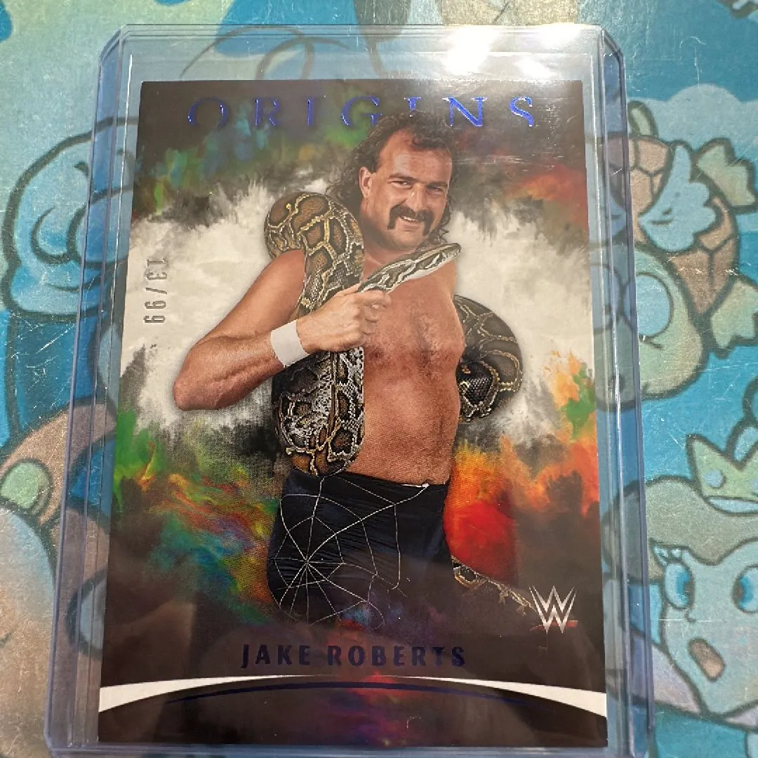 Product image for 2022 WWE Chronicles Origins Jake Roberts 13/99