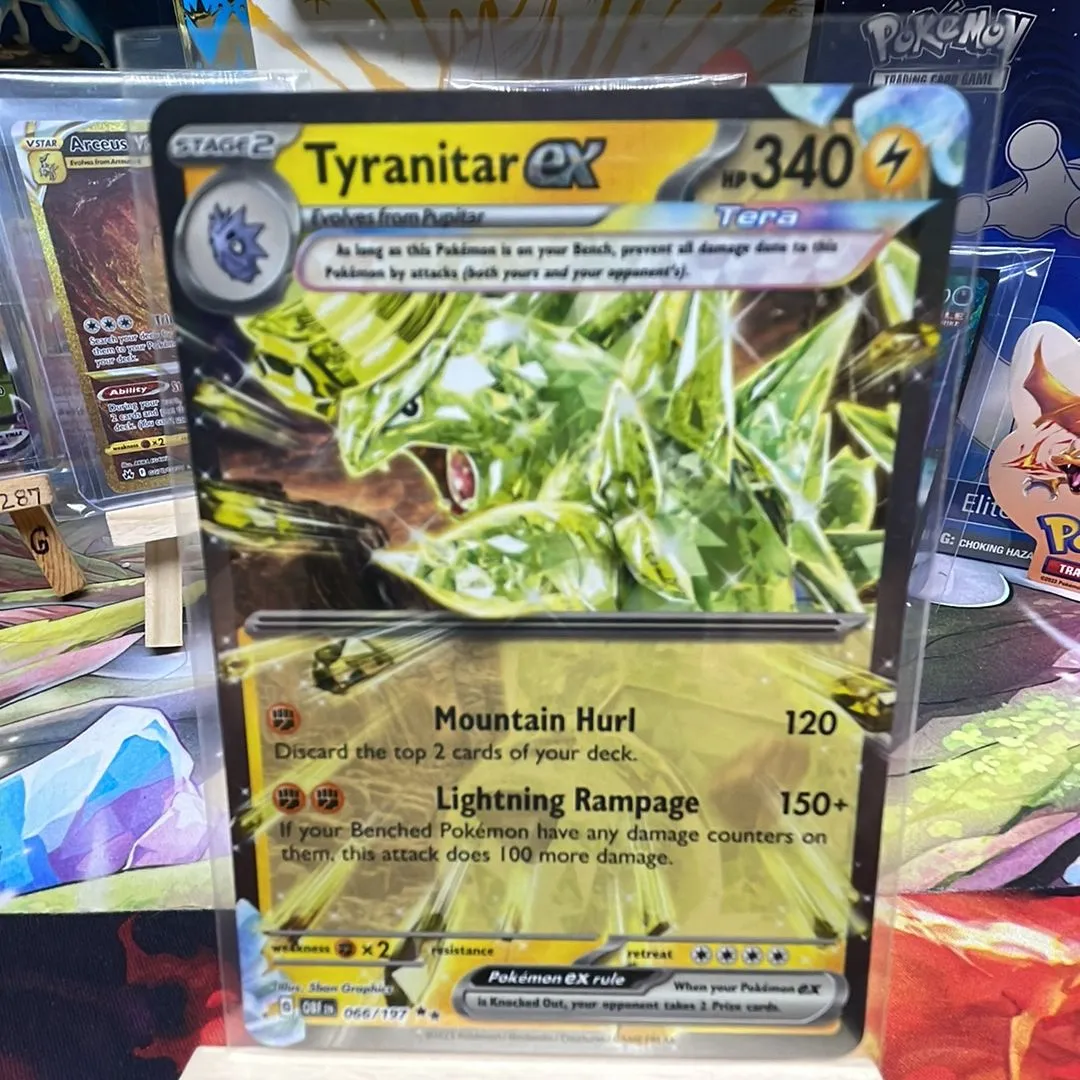 Product image for tyranitar ex tera