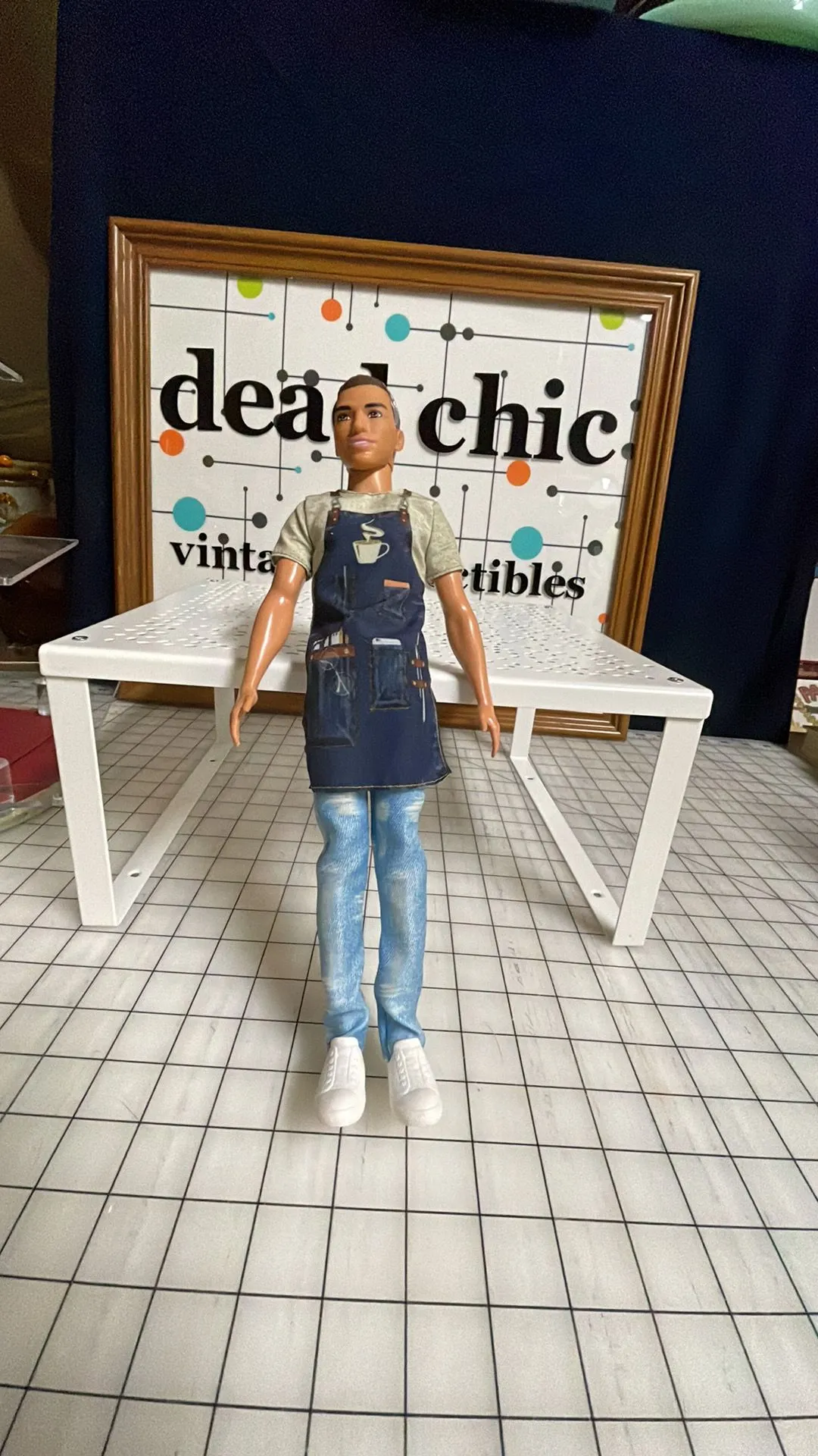 Product image for Inv. 4674 Ken Careers Barista Doll
