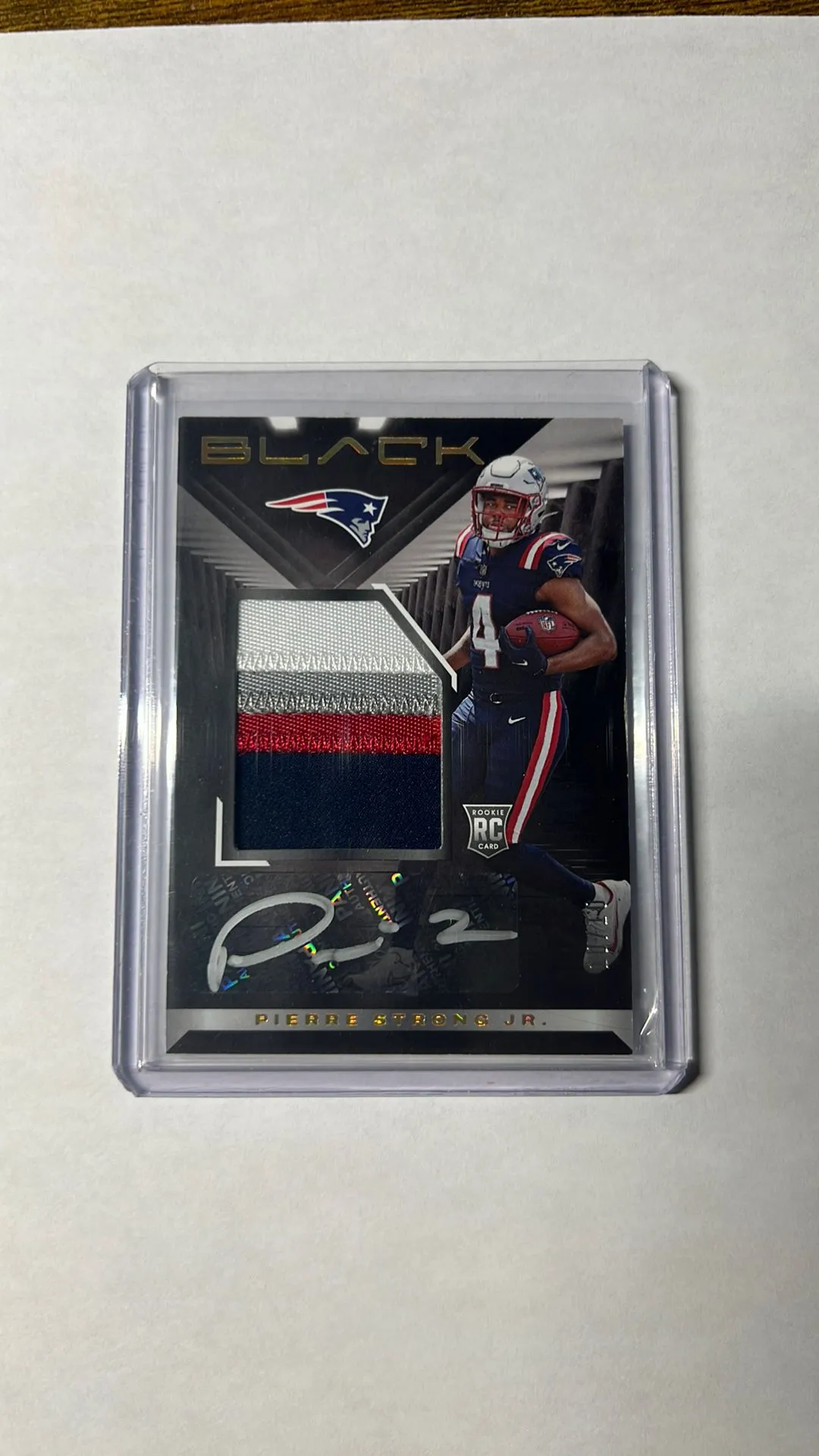 Product image for 2022 Panini Black Pierre Strong Jr. #/10 - Ebay 1/1