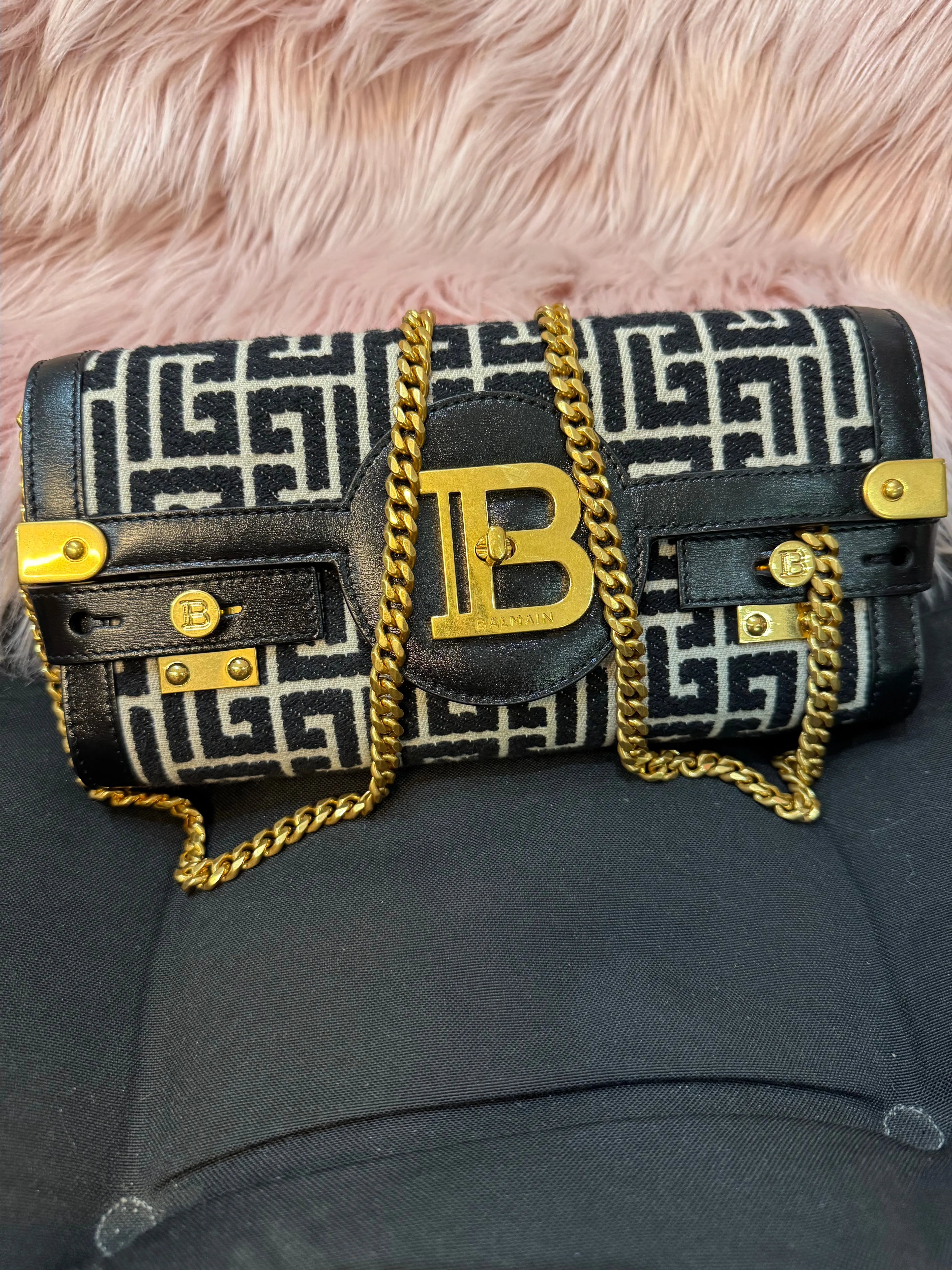 Product image for 51. Balmain Clutch Crossbody Bag