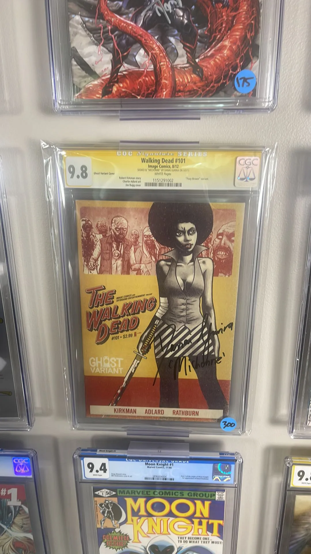 Product image for Walking Dead 101 Ghost Variant Cover CGC 9.8 2012