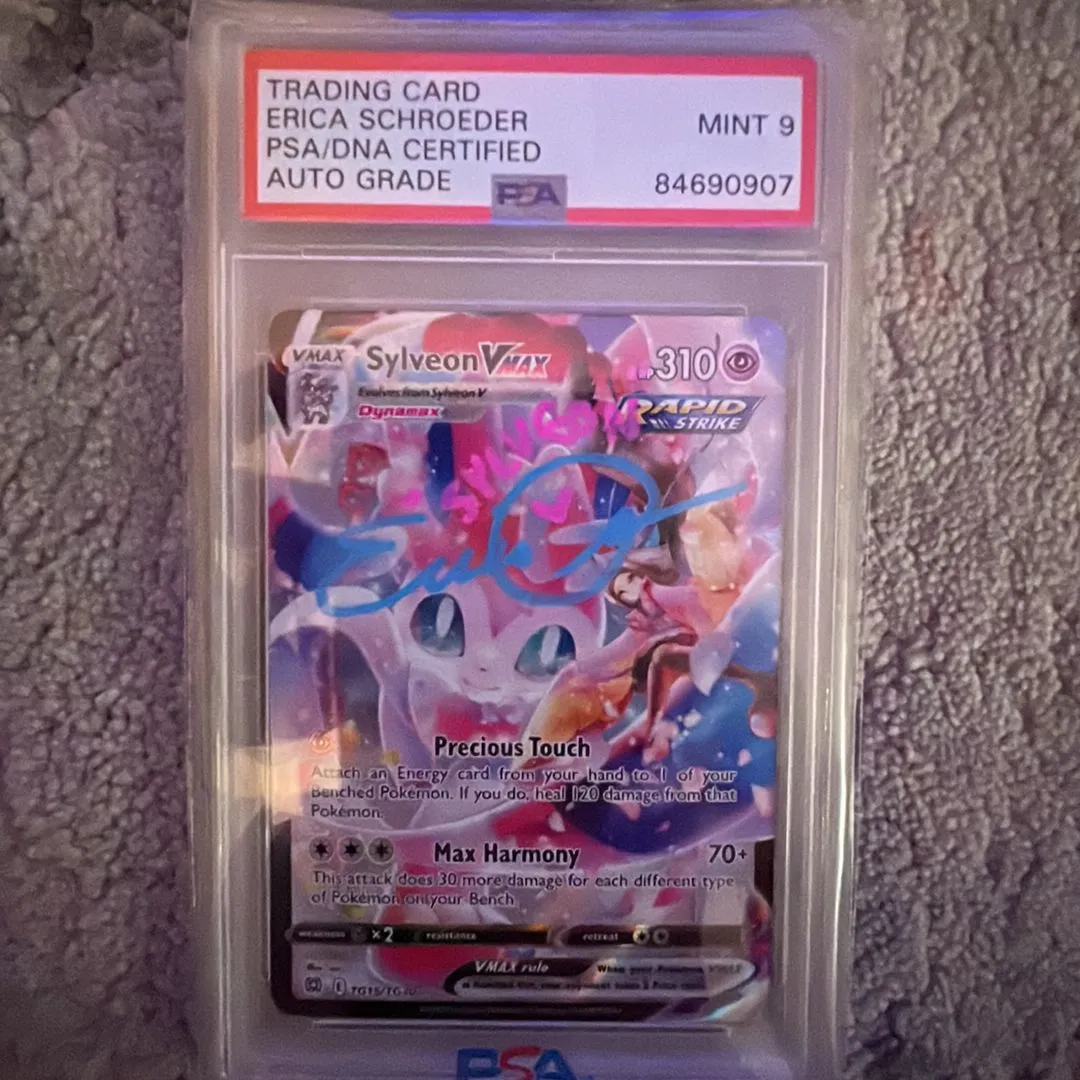 Product image for Sylveon Vmax TG15 PSA 9