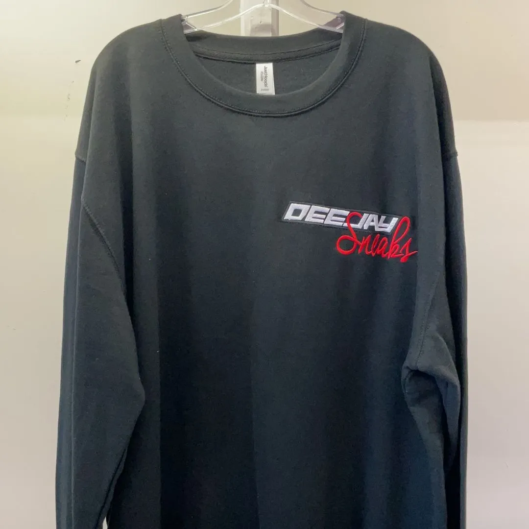 Product image for DeeJay Sneaks Black Sweatshirt