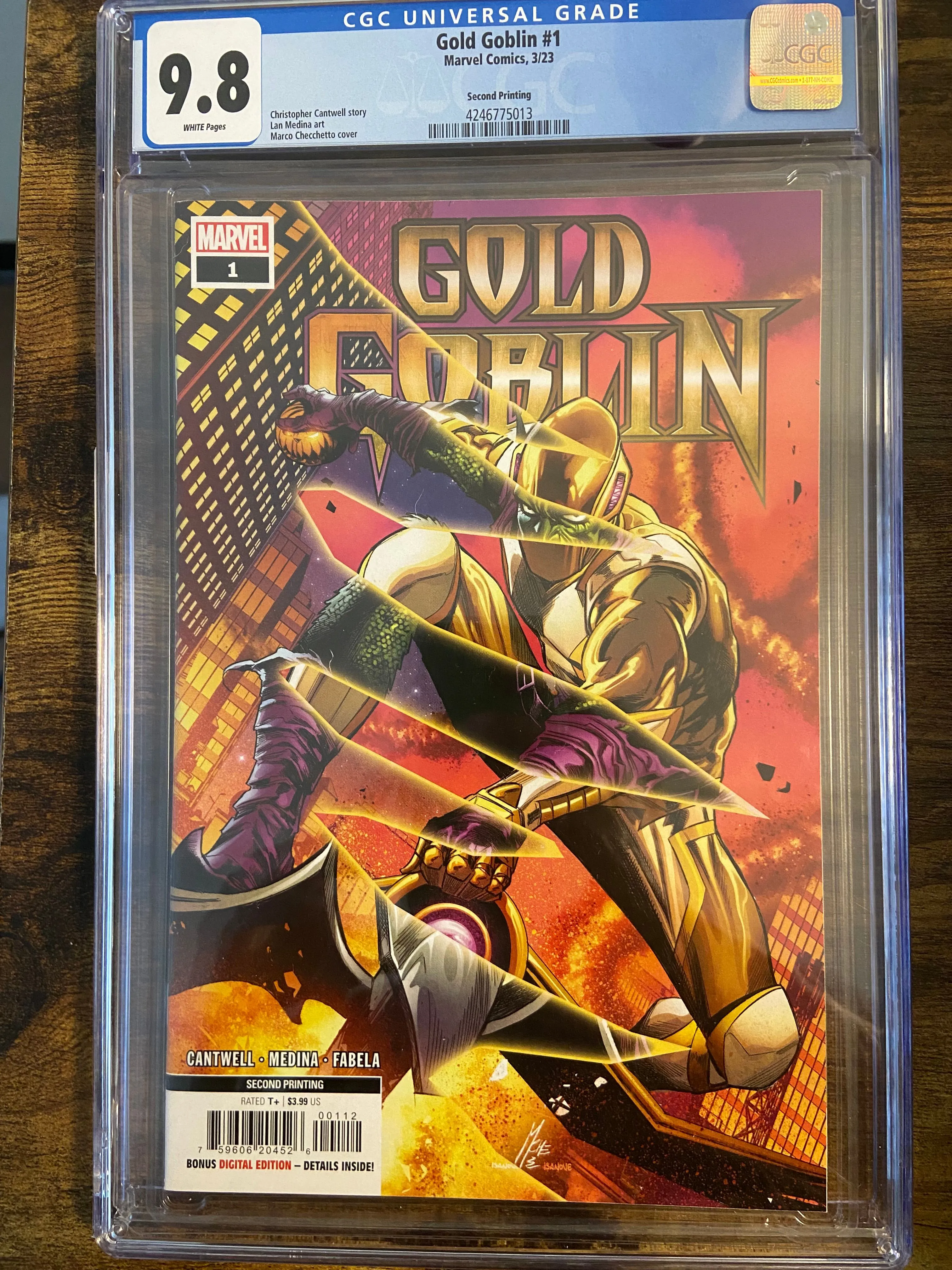 Product image for Gold Goblin 1 Second Printing CGC 9.8 2023