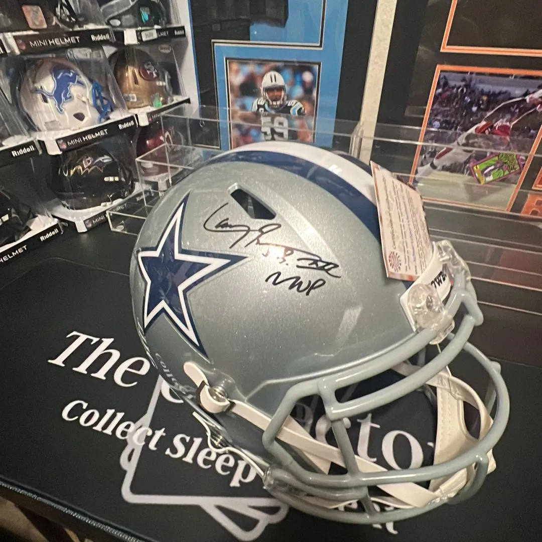 Product image for Larry Brown auto full size helmet
