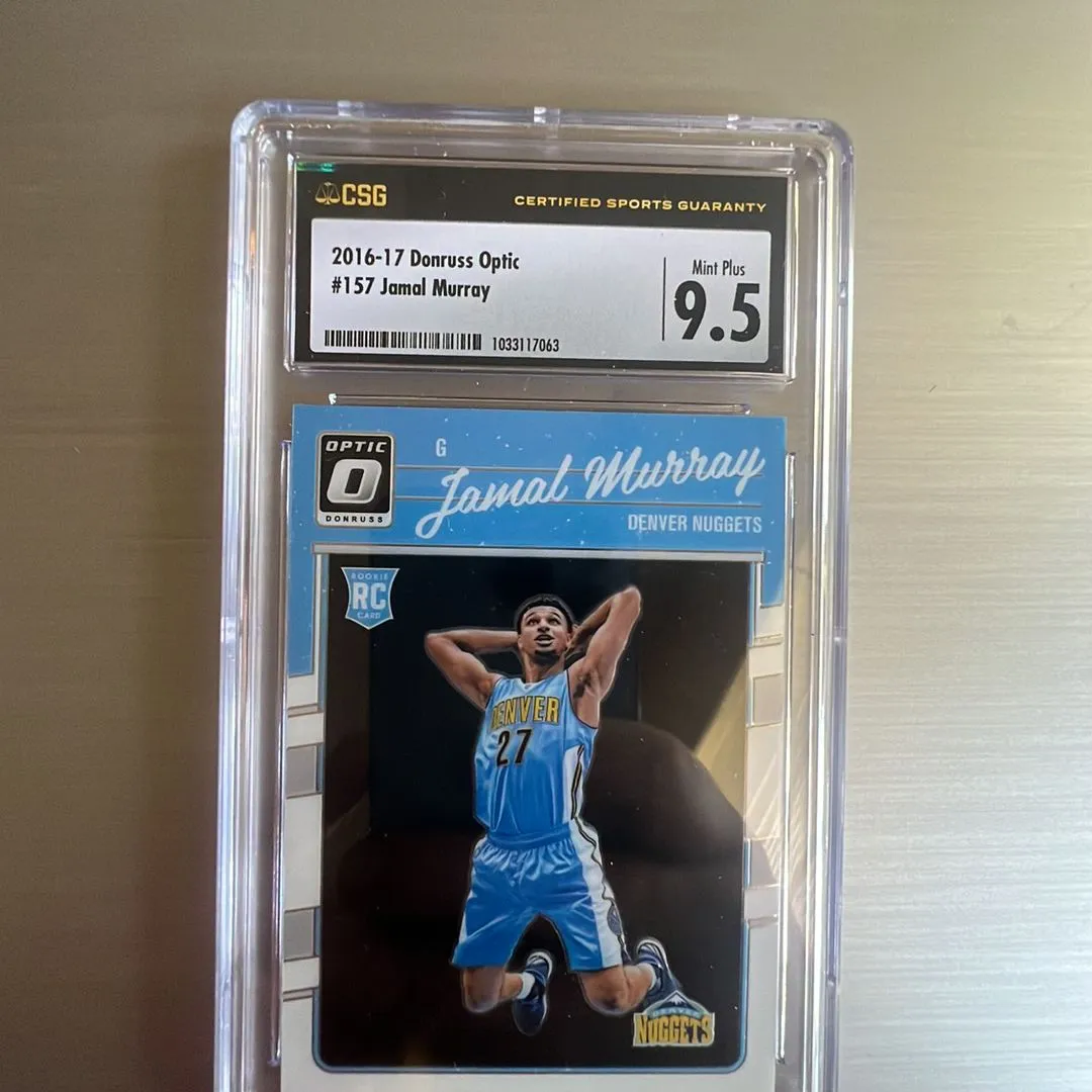 Product image for Optic color match rookie card slab
