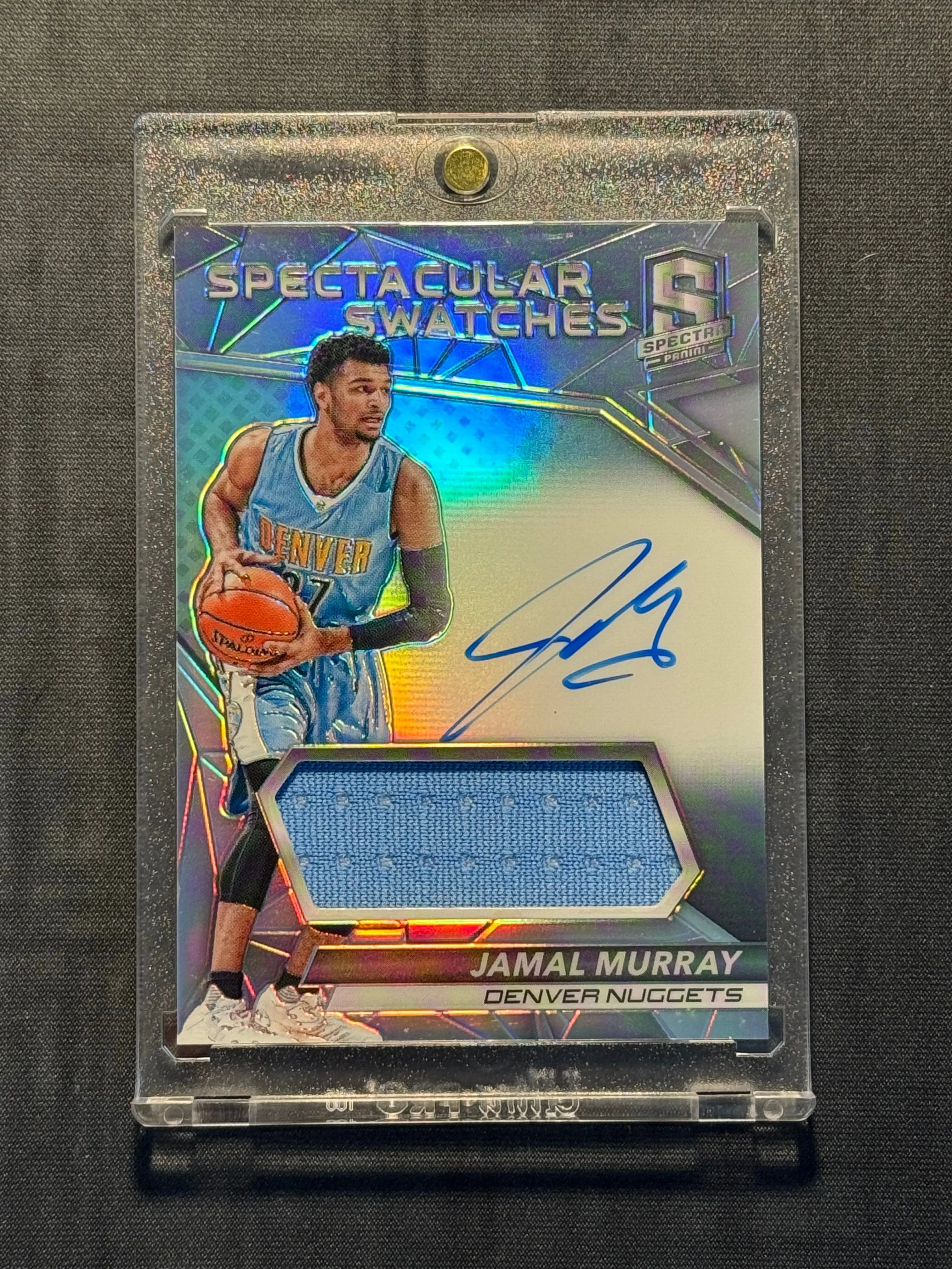 Product image for 2016 Panini Spectra Jamal Murray Spectacular Swatches Rookie Patch Auto /99