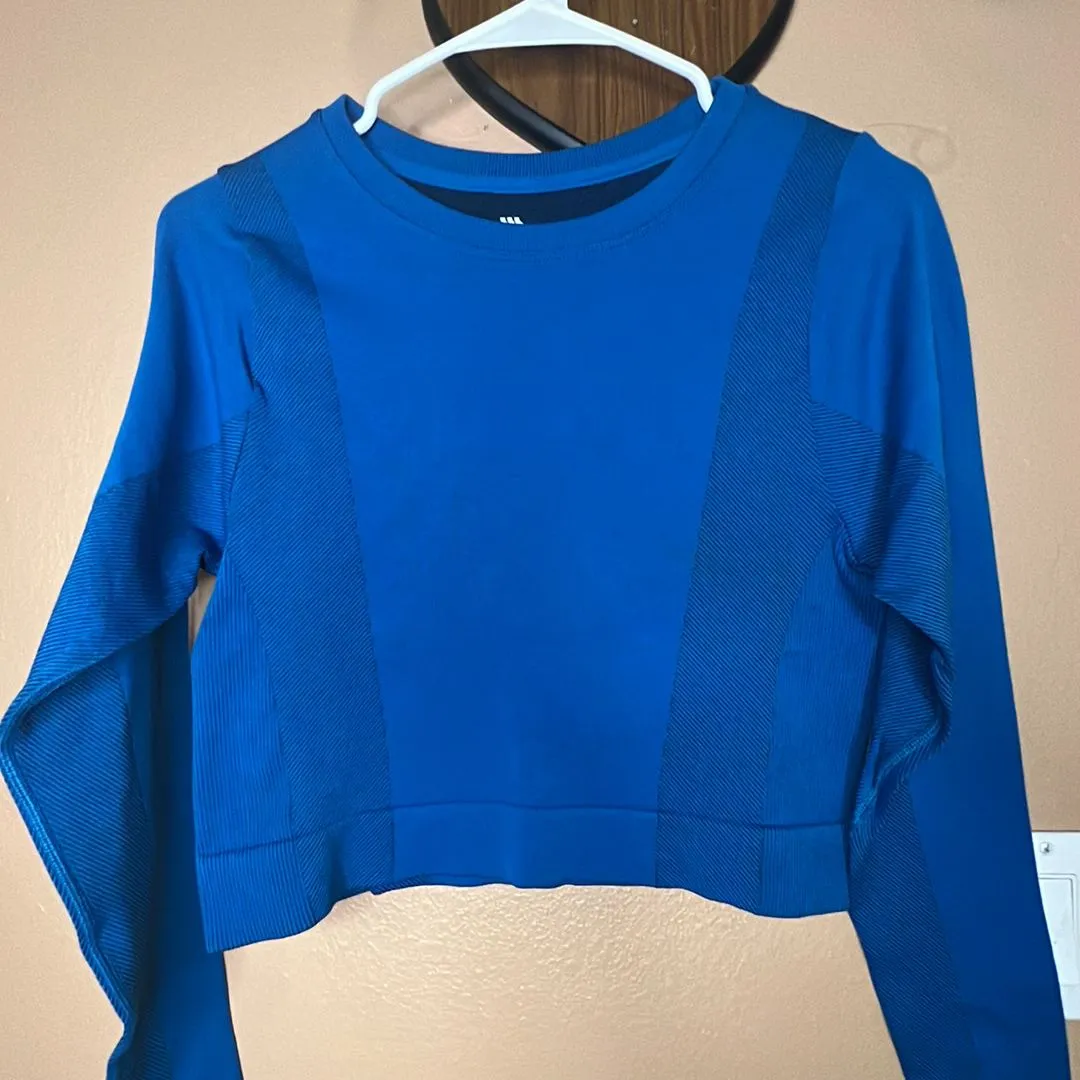 Product image for All*in*motion long sleeve active crop-Sz L