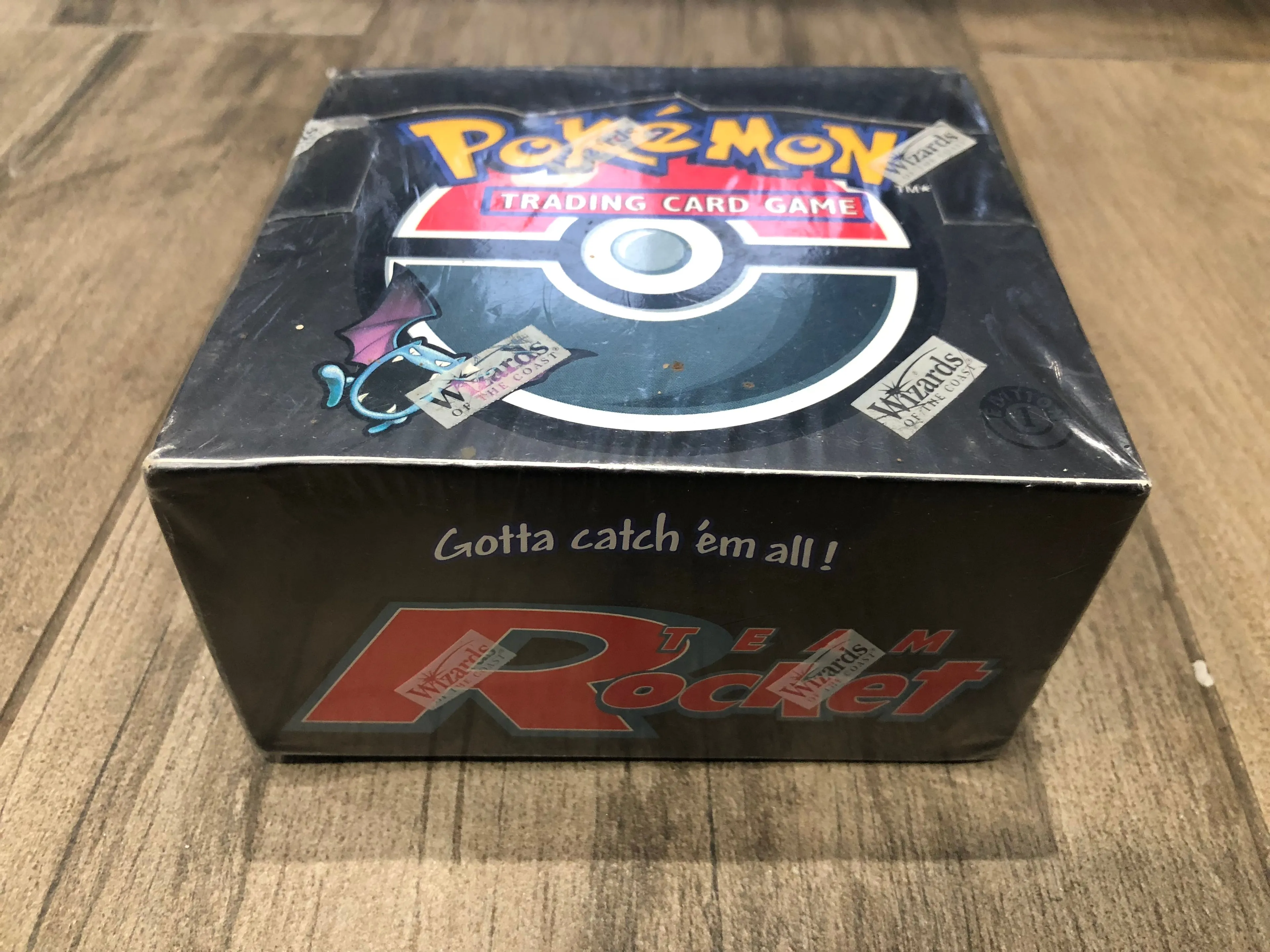 team rocket 1st edition pokemon booster box 1st Edition Team Rocket Booster Pack PSA 9 main image 0
