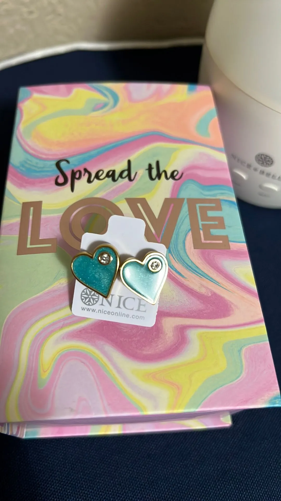 Product image for Earrings heart 💙