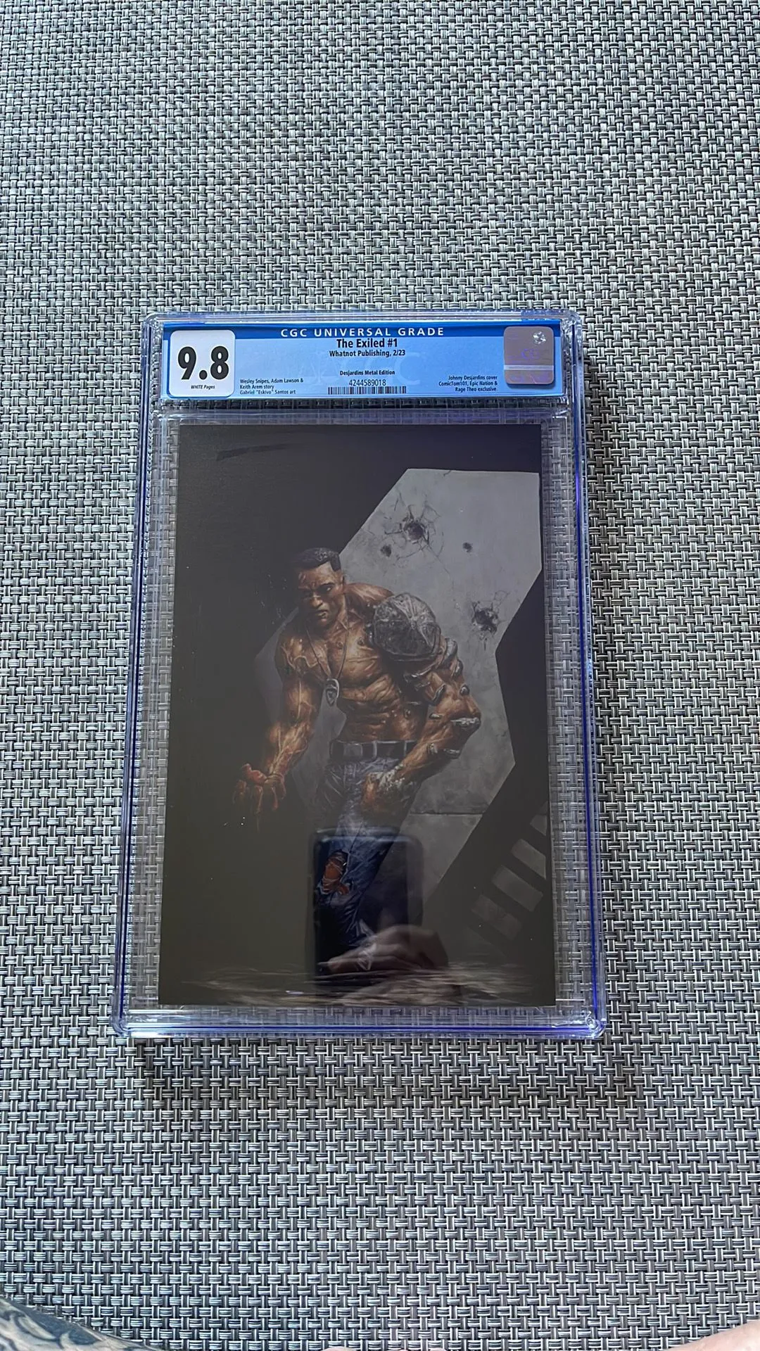 Product image for The Exiled 1 Desjardins Metal Edition CGC 9.8 2023