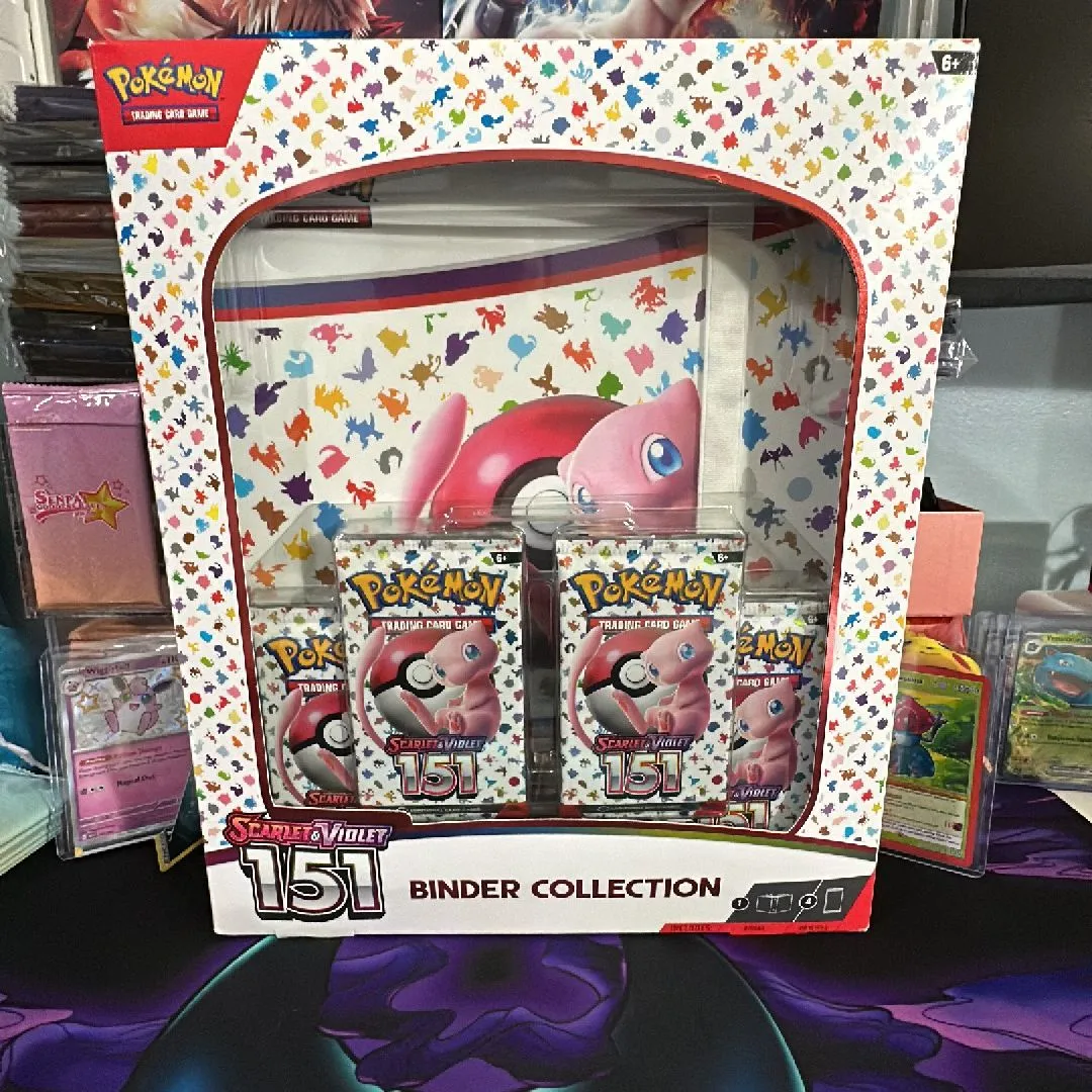 Sealed Mew Binder Collection  Whatnot: Shop, Sell, Connect