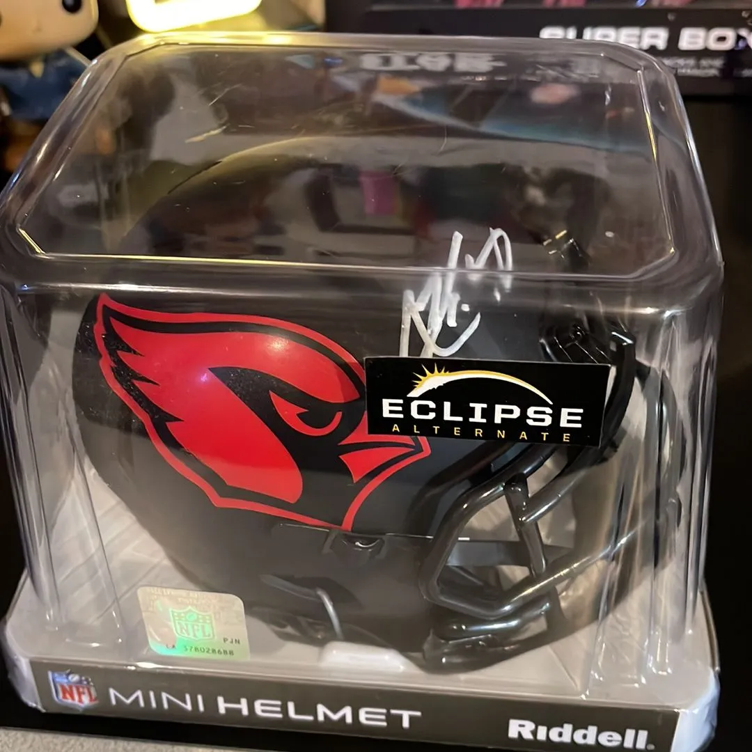 Product image for Kyler Murray Autographed mini helmet
