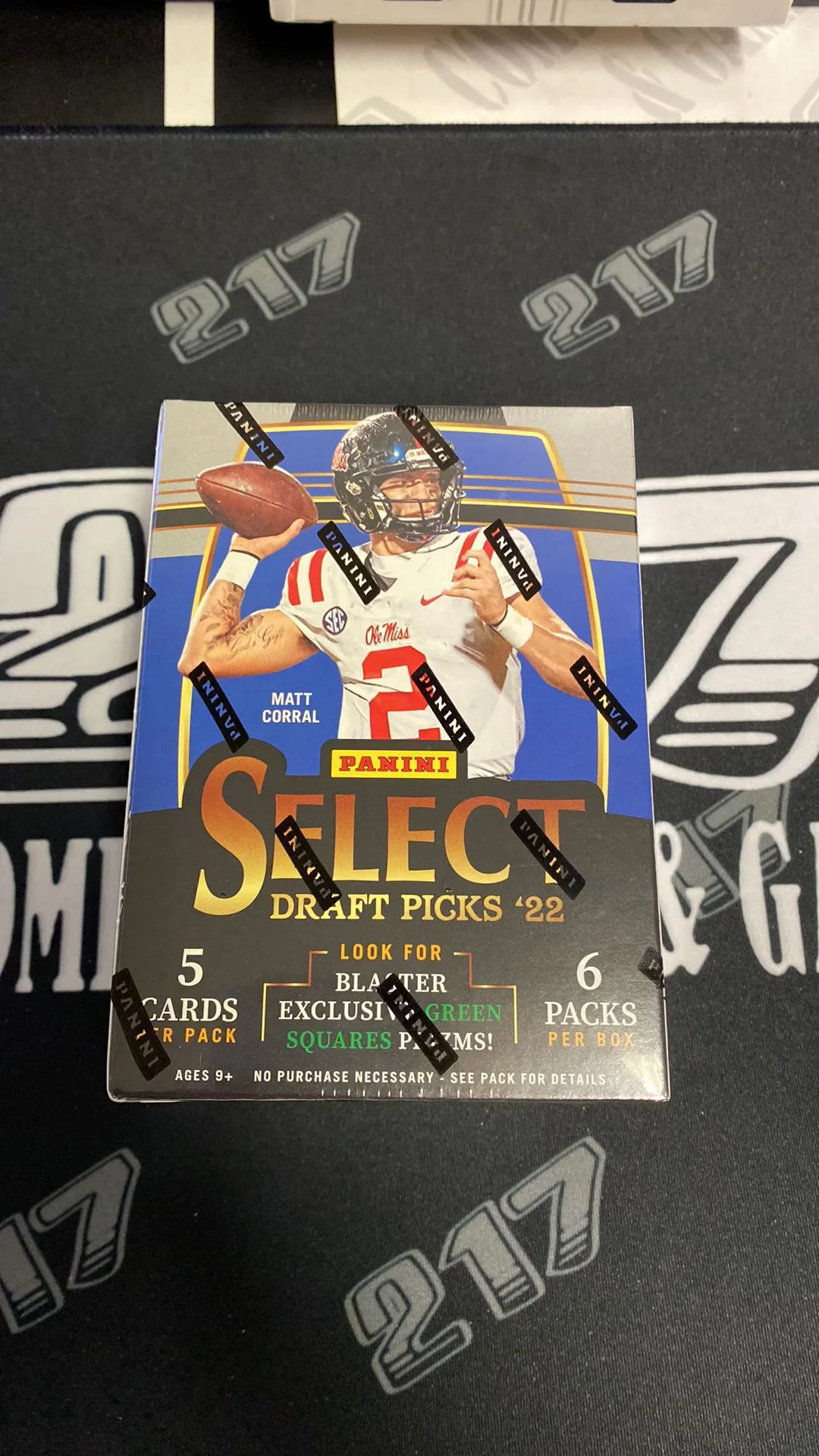 Product image for 2022 Panini Select Draft Picks Football Blaster Fanatics Exclusive