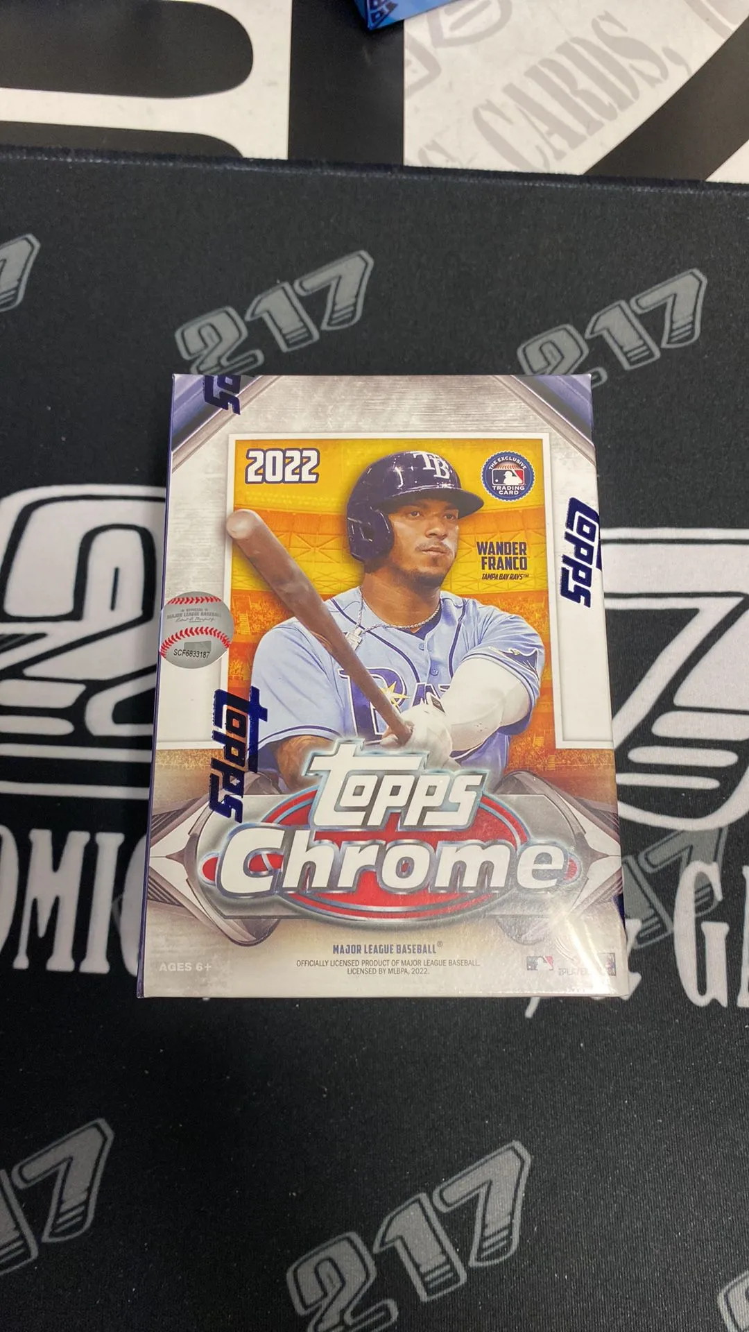 Product image for 2022 Topps Chrome Baseball Blaster box