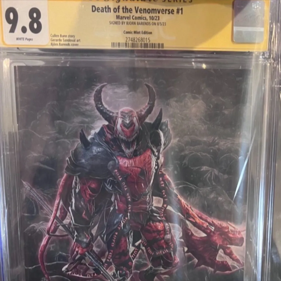 Product image for Death of the venomverse 1