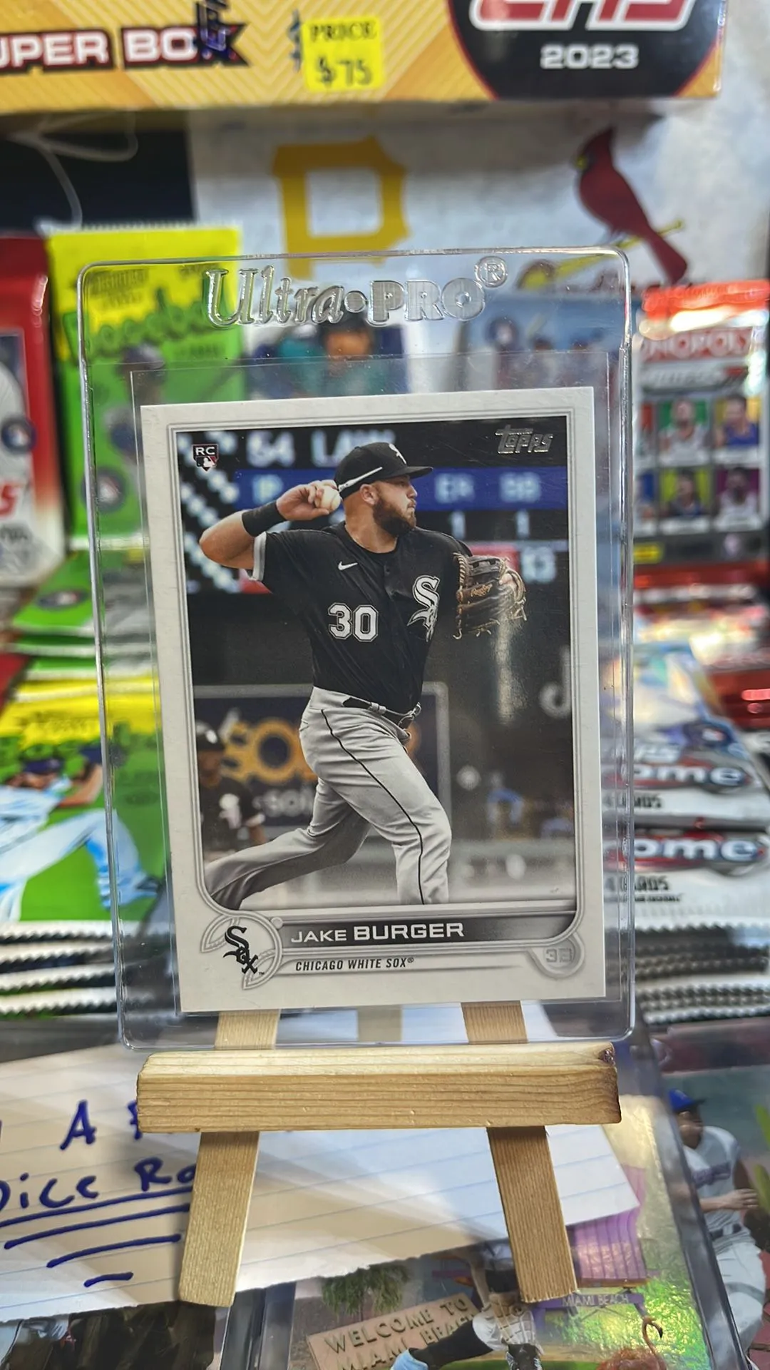 Product image for 2022 Topps Series 1 SP Variation Jake Burger