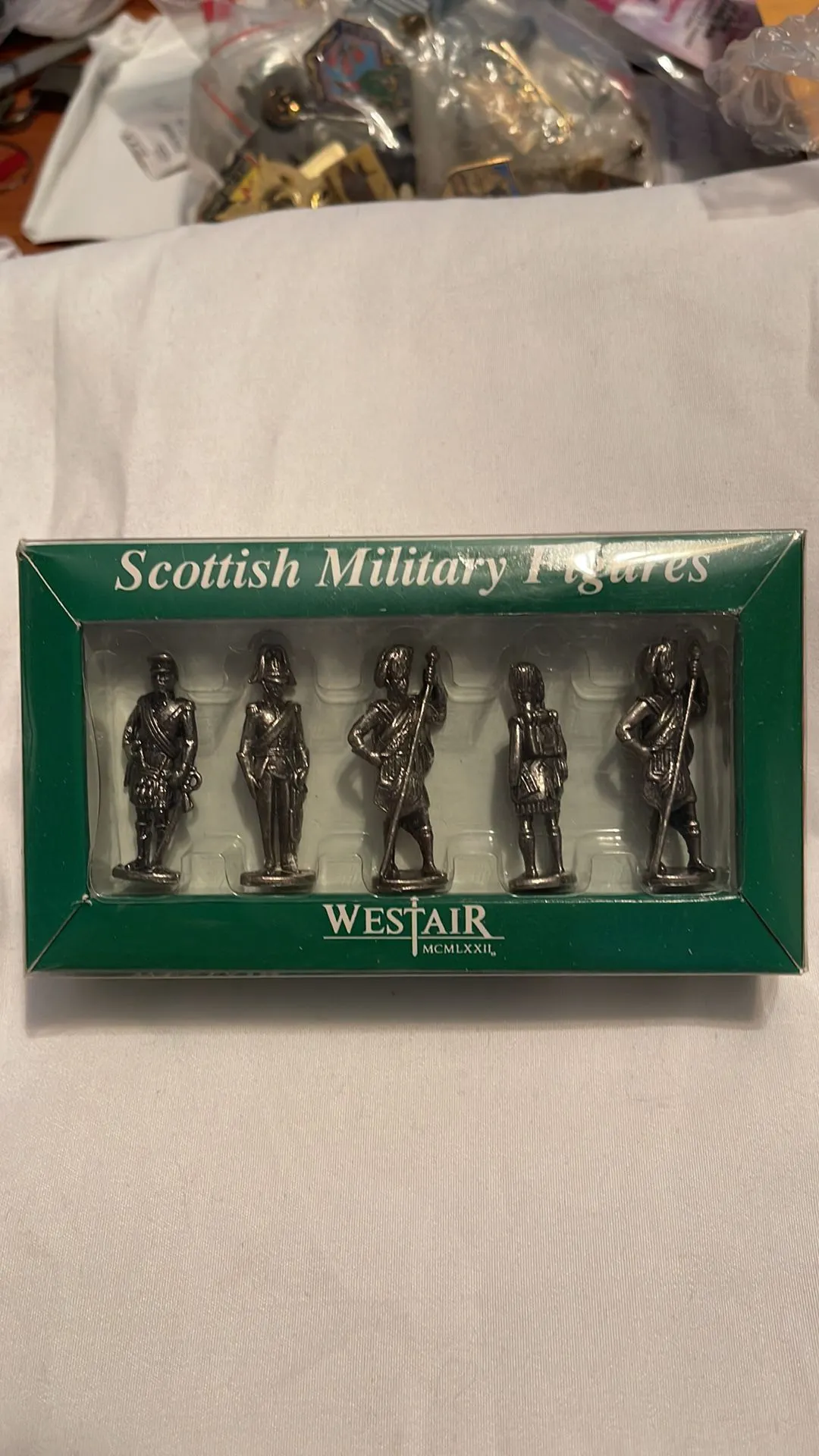 Product image for Pewter Scottish military figures