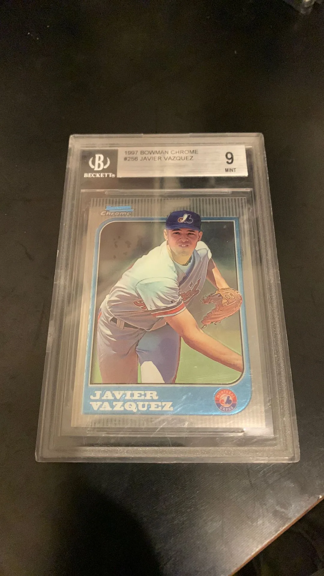 Product image for 1997 Bowman Chrome #256 Javier Vazquez