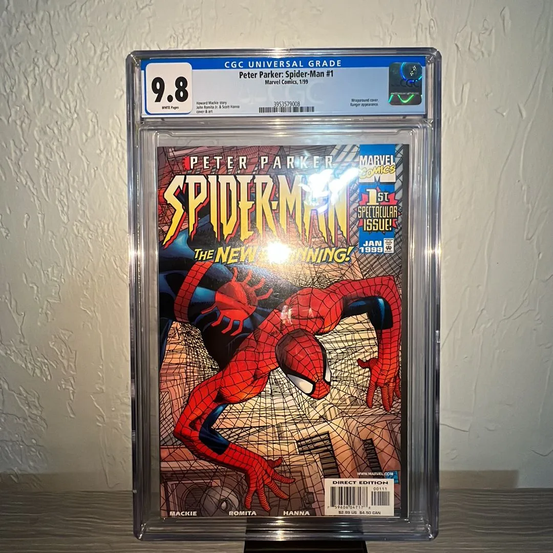 Product image for Peter Parker: Spider-Man 1  CGC 9.8 1999