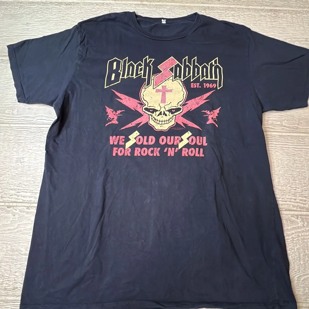 Product image for Vtg 2013 Black Sabbath “We Sold Our Soul For Rock “N” Roll