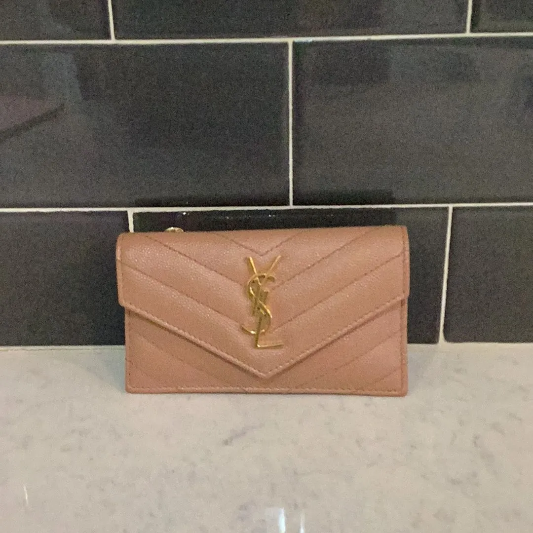 Product image for #1121 YSL Cassandre Flap Card Case