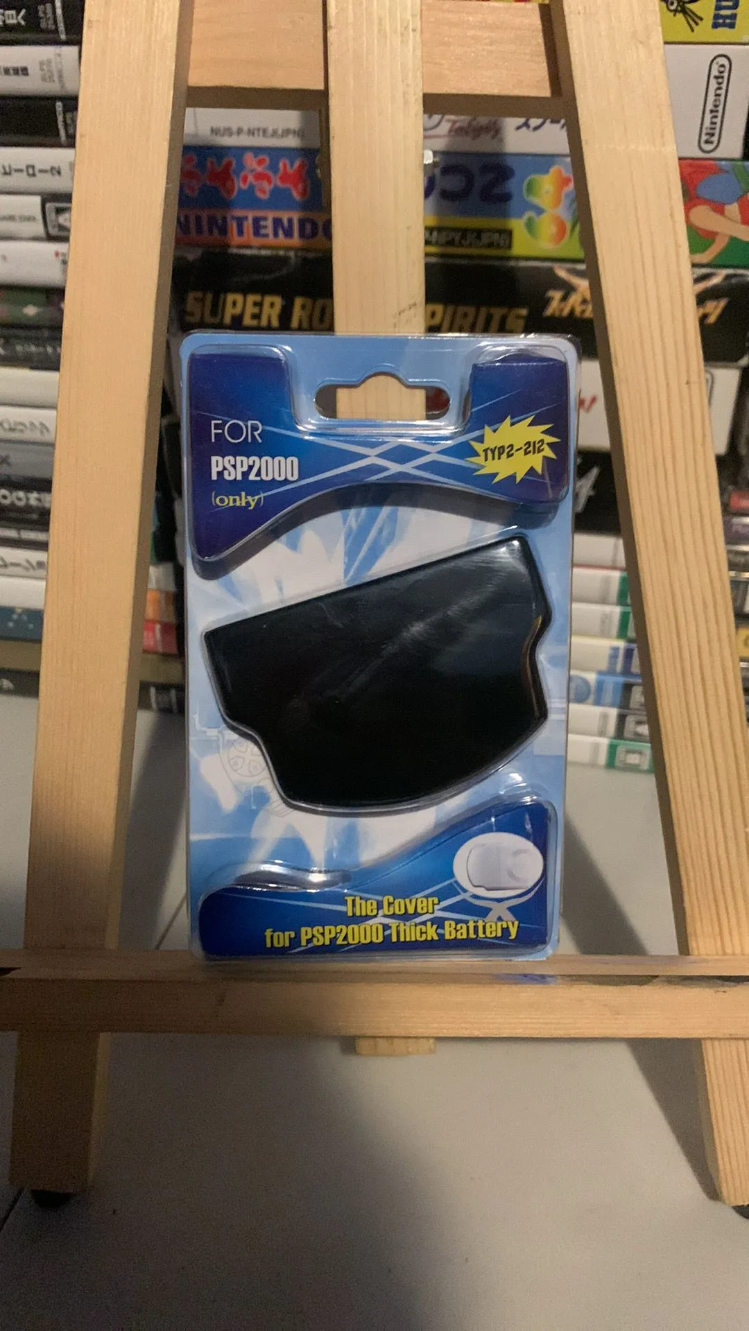 Product image for Sony PSP 2000 3000 Extended Battery Door Cover for up to 2600mAh Batteries