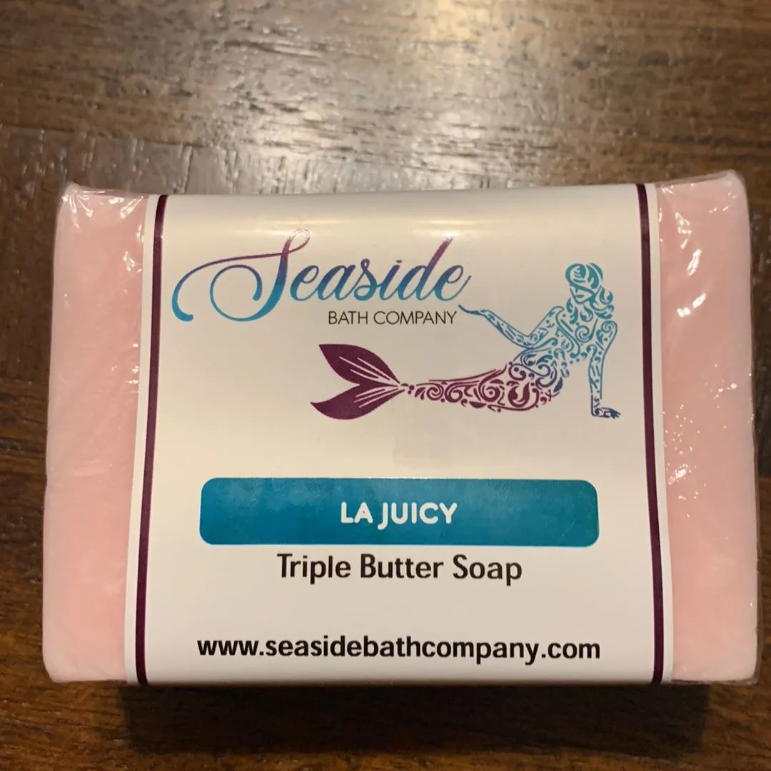 Product image for Seaside bath company triple butter soap