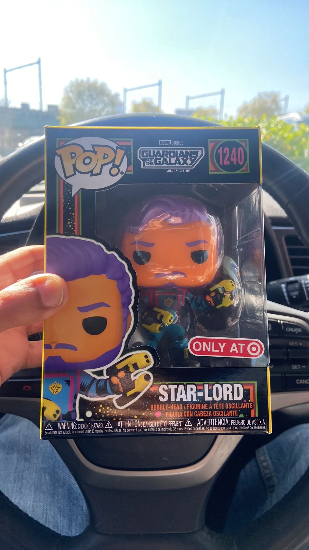 Product image for Star-Lord Black light
