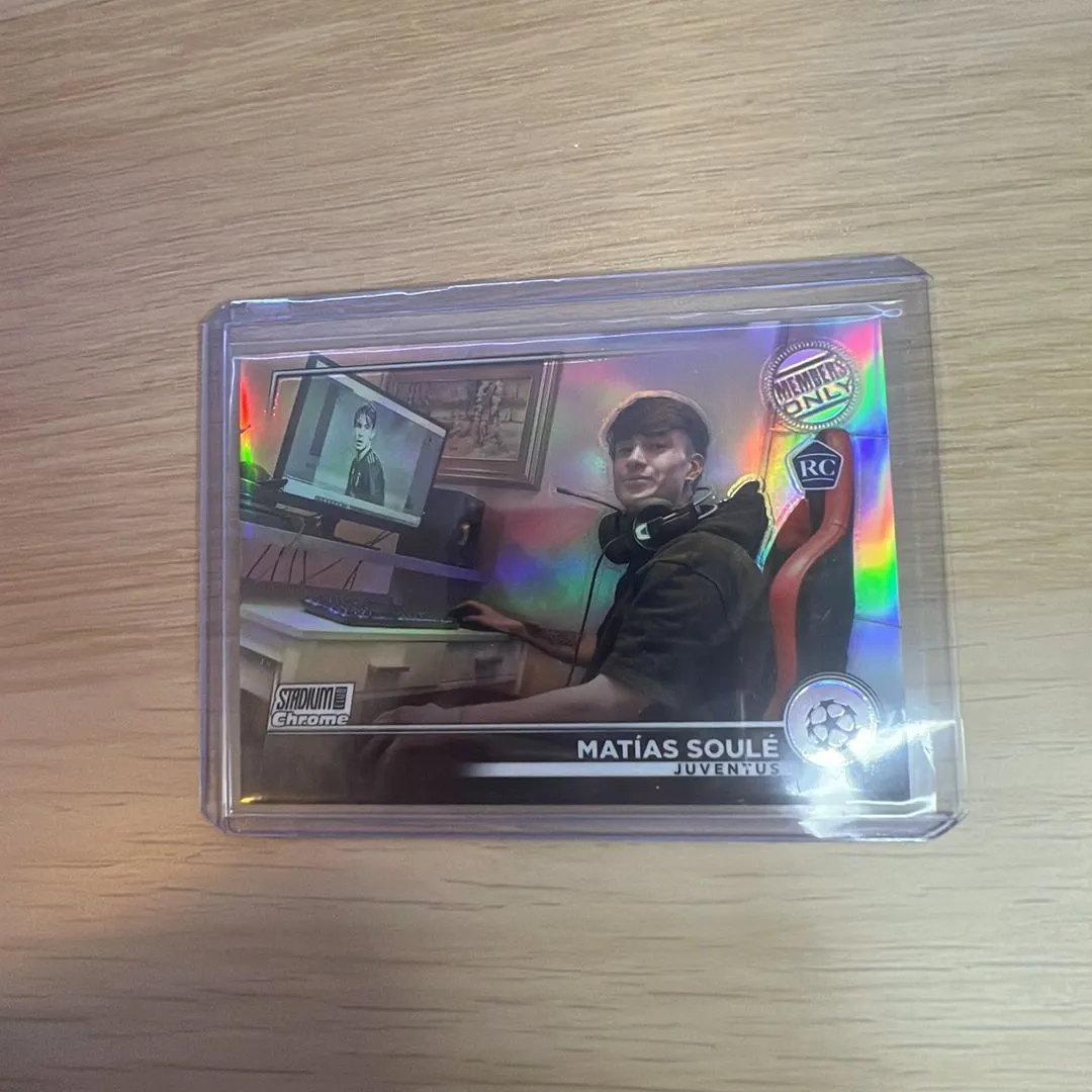 Product image for Topps Stadium Club Chrome Members Only Stamped Matias Soule