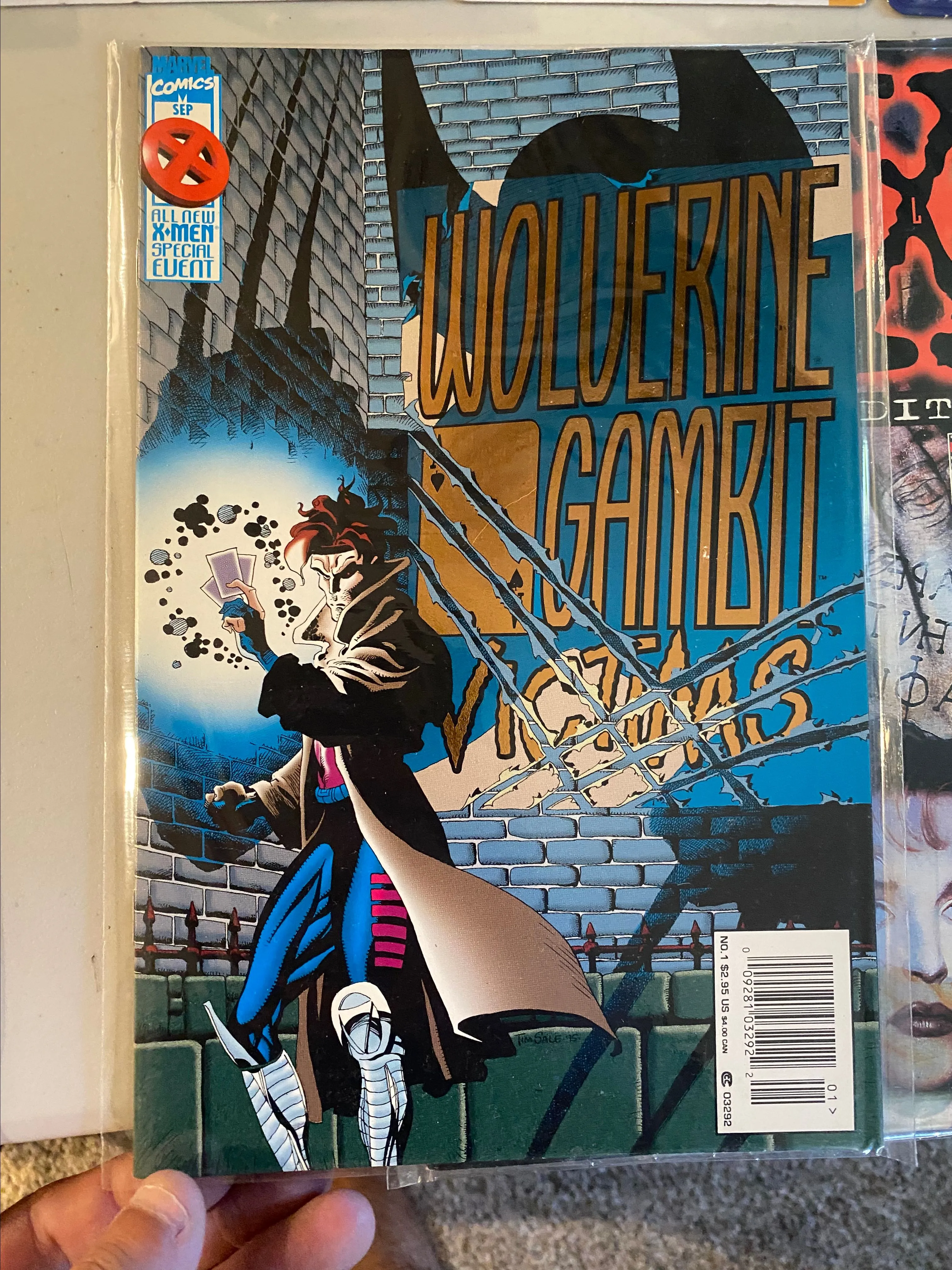 Product image for Wolverine/Gambit: Victims #1 1995 Marvel Comics Comic Book