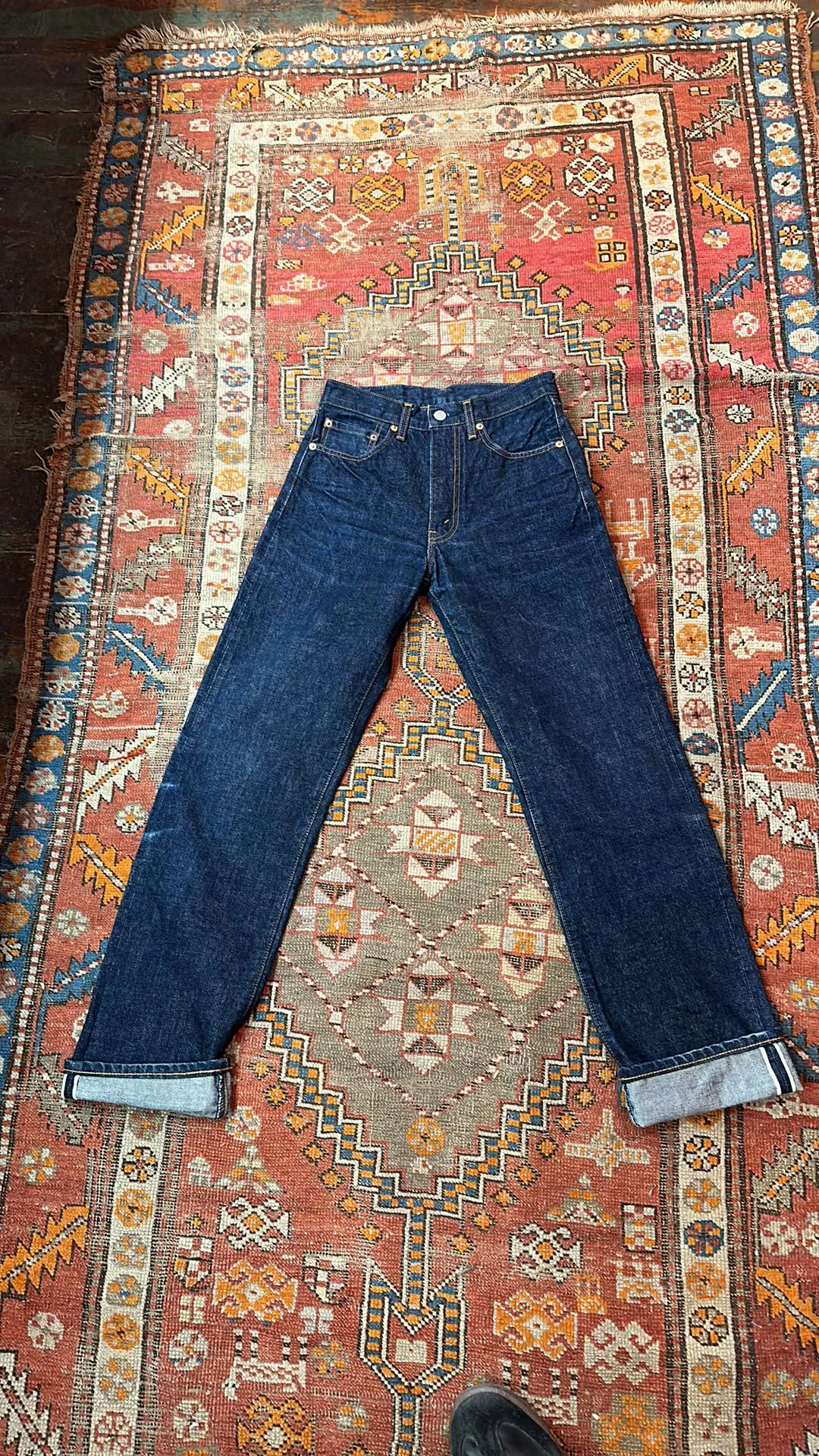 Product image for 90s Levi’s Japanese market pre LVC indigo 502