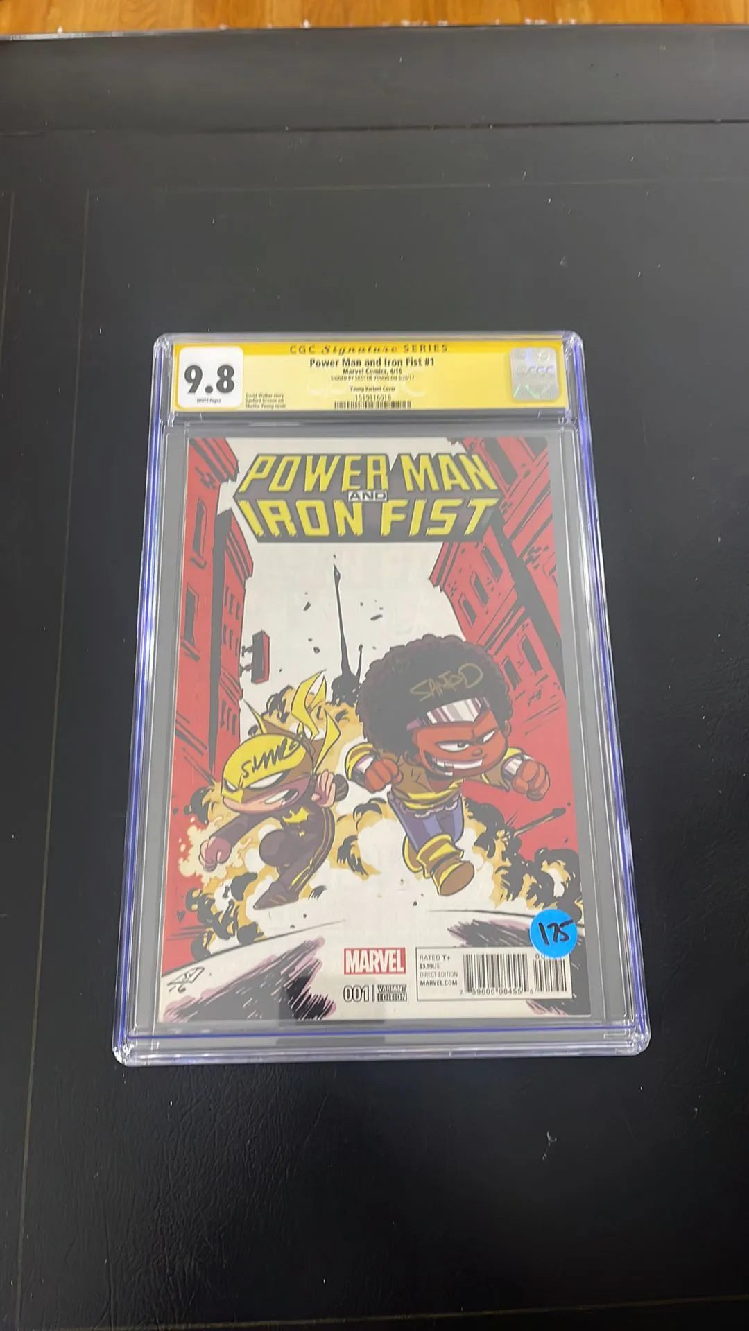 Product image for Power Man and Iron Fist 1 Young Variant Cover CGC 9.8 2016