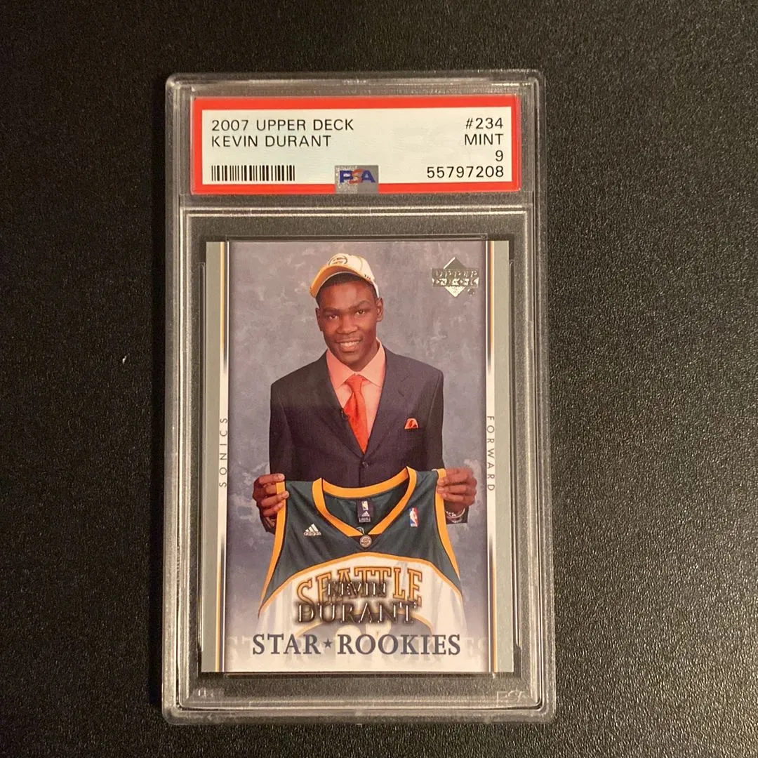 Product image for 2007 Upper Deck Kevin Durant 234  PSA MINT 9