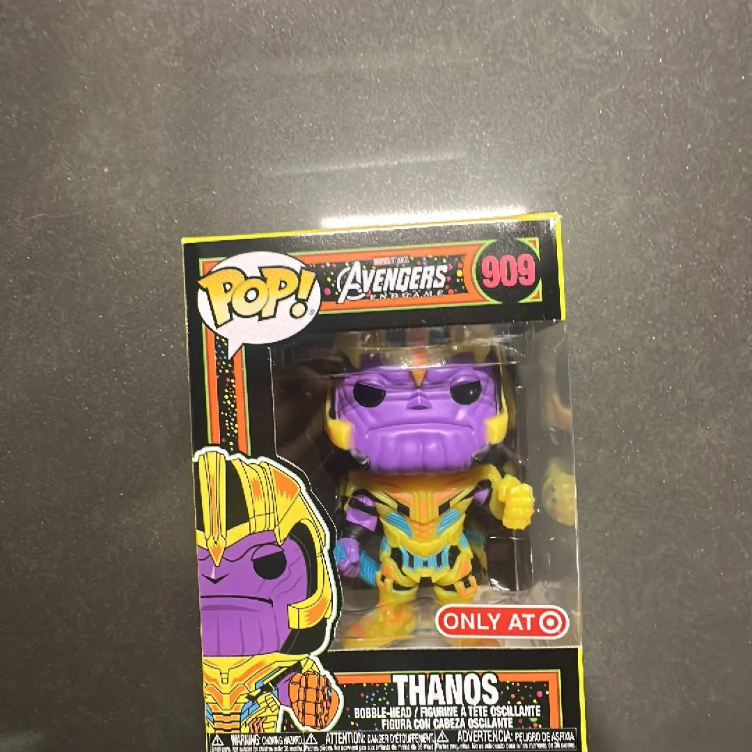 Product image for Thanos Blacklight Funko #909