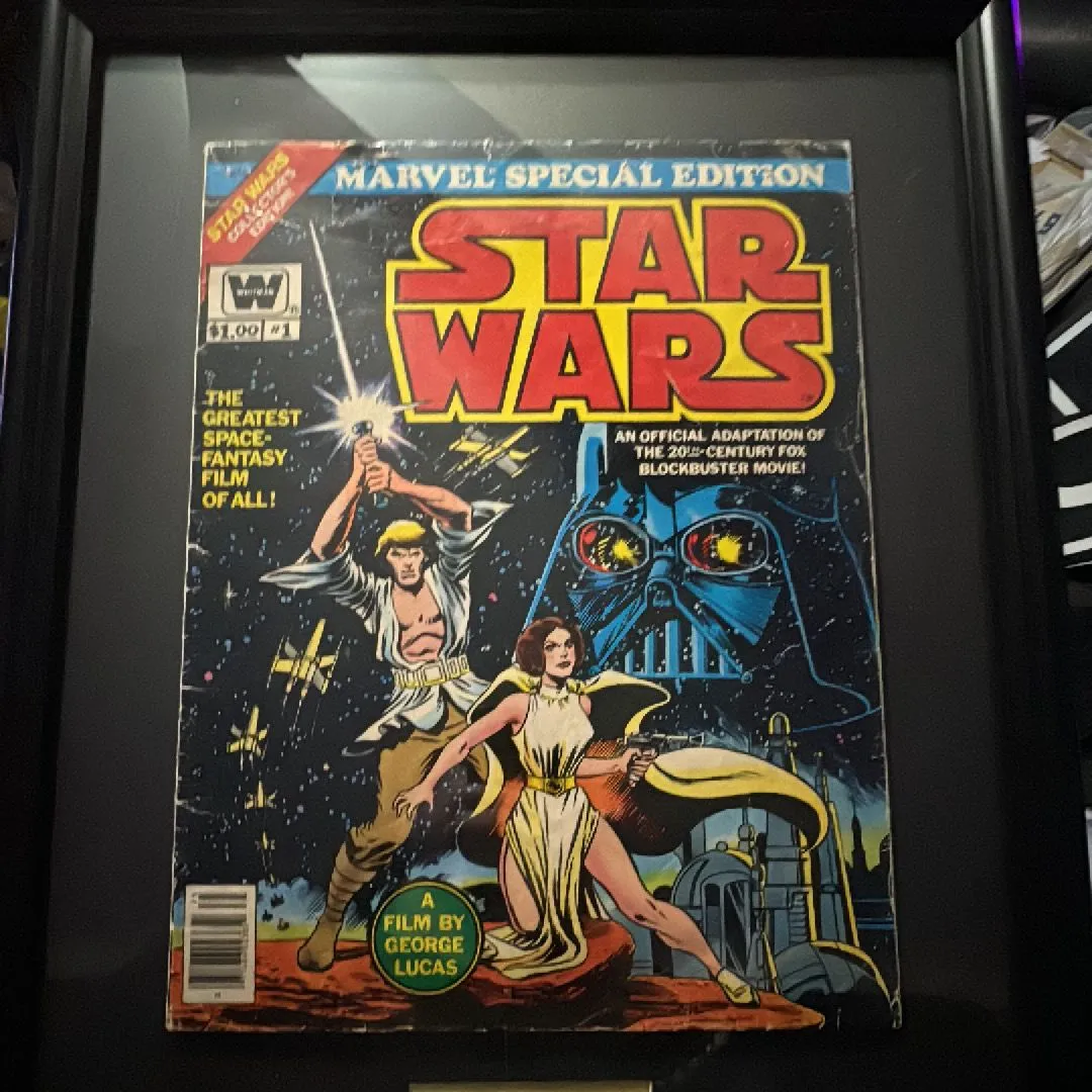 Product image for Star Wars #1 collectors edition ,framed