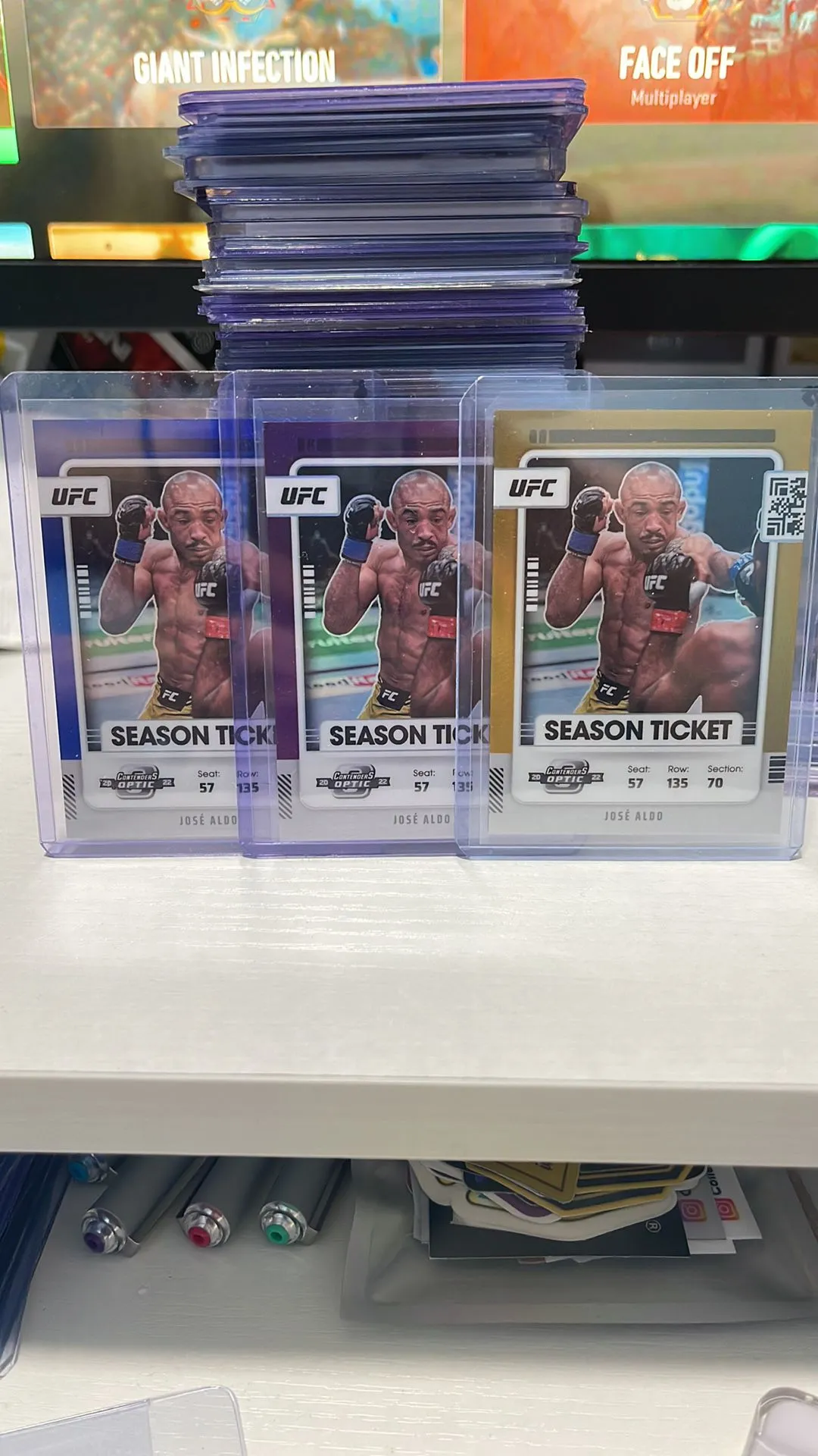 Product image for Jose Aldo 3pk season ticket