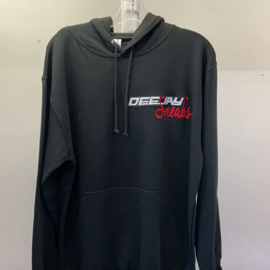 Product image for DeeJay Sneaks Black Hoodie #3