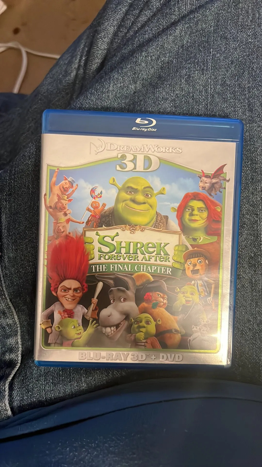 Product image for Shrek Forever After Blu-Ray, Blu-Ray 3D & DVD.