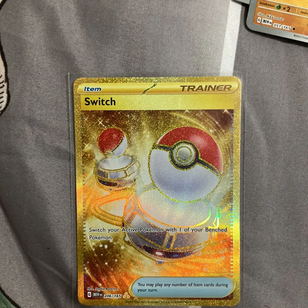 206/165 switch trainer card Pokmon 151  Whatnot: Shop, Sell, Connect