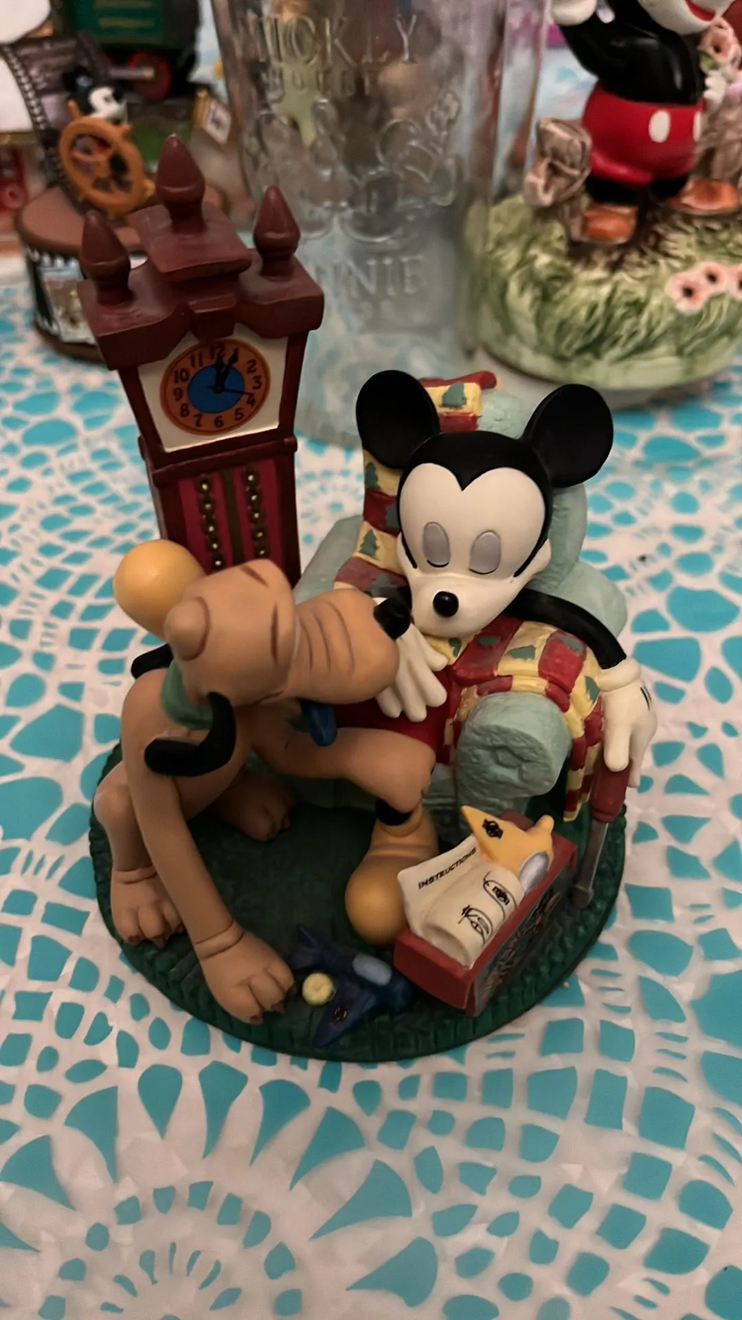Product image for Mickey and Pluto on chair
