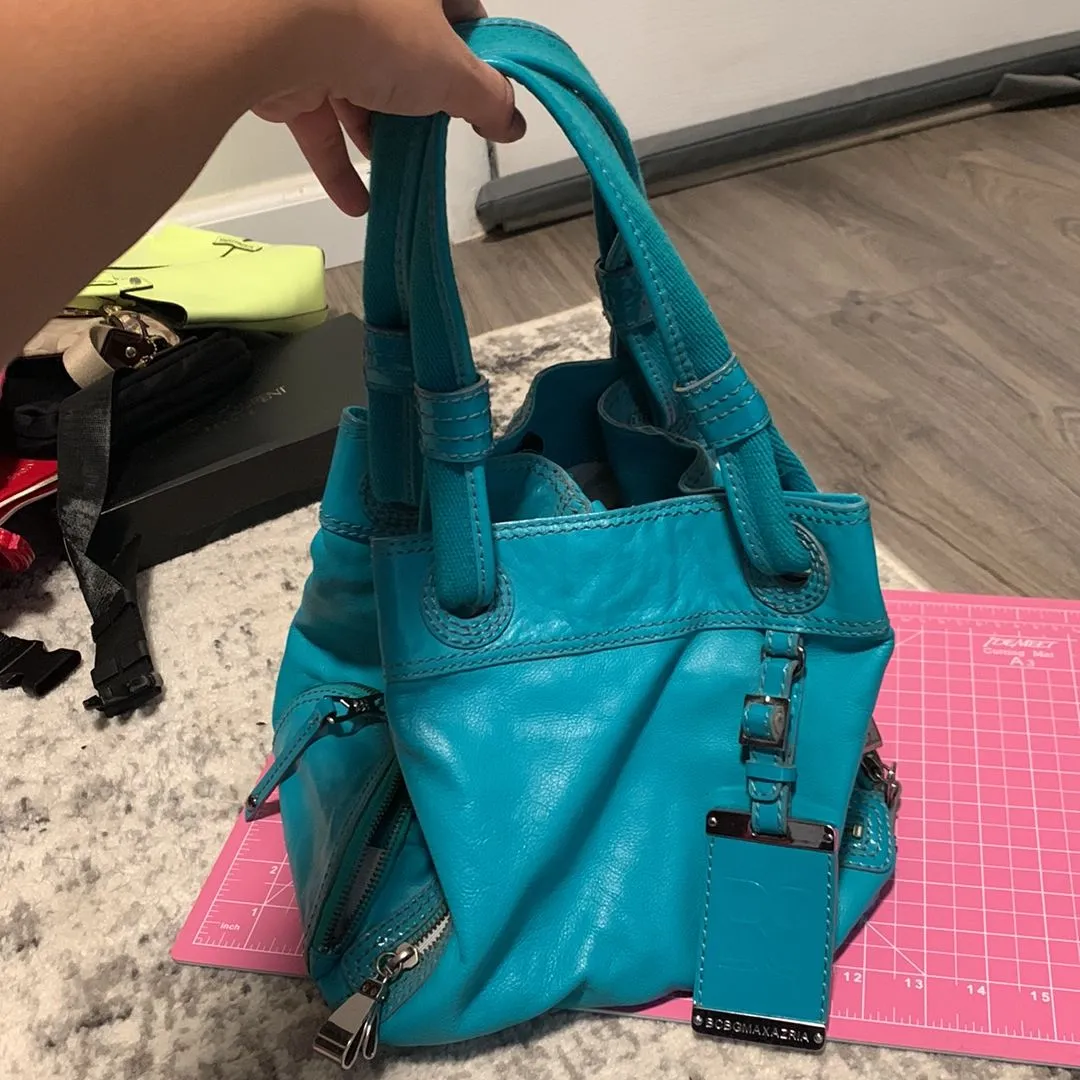 Product image for BCBG Maxazria Teal Shoulder Bag