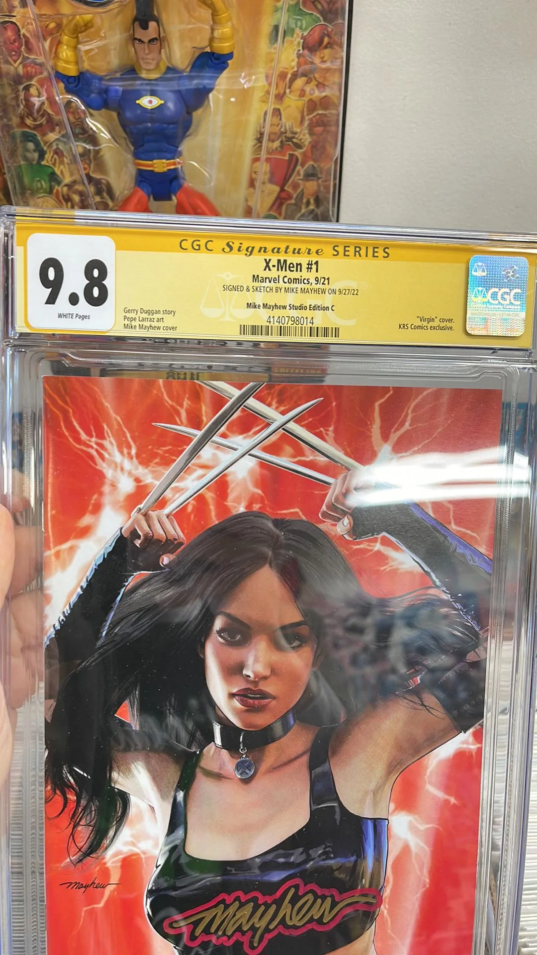 Product image for X-Men 1 Mike Mayhew Studio Edition C CGC 9.8 2021